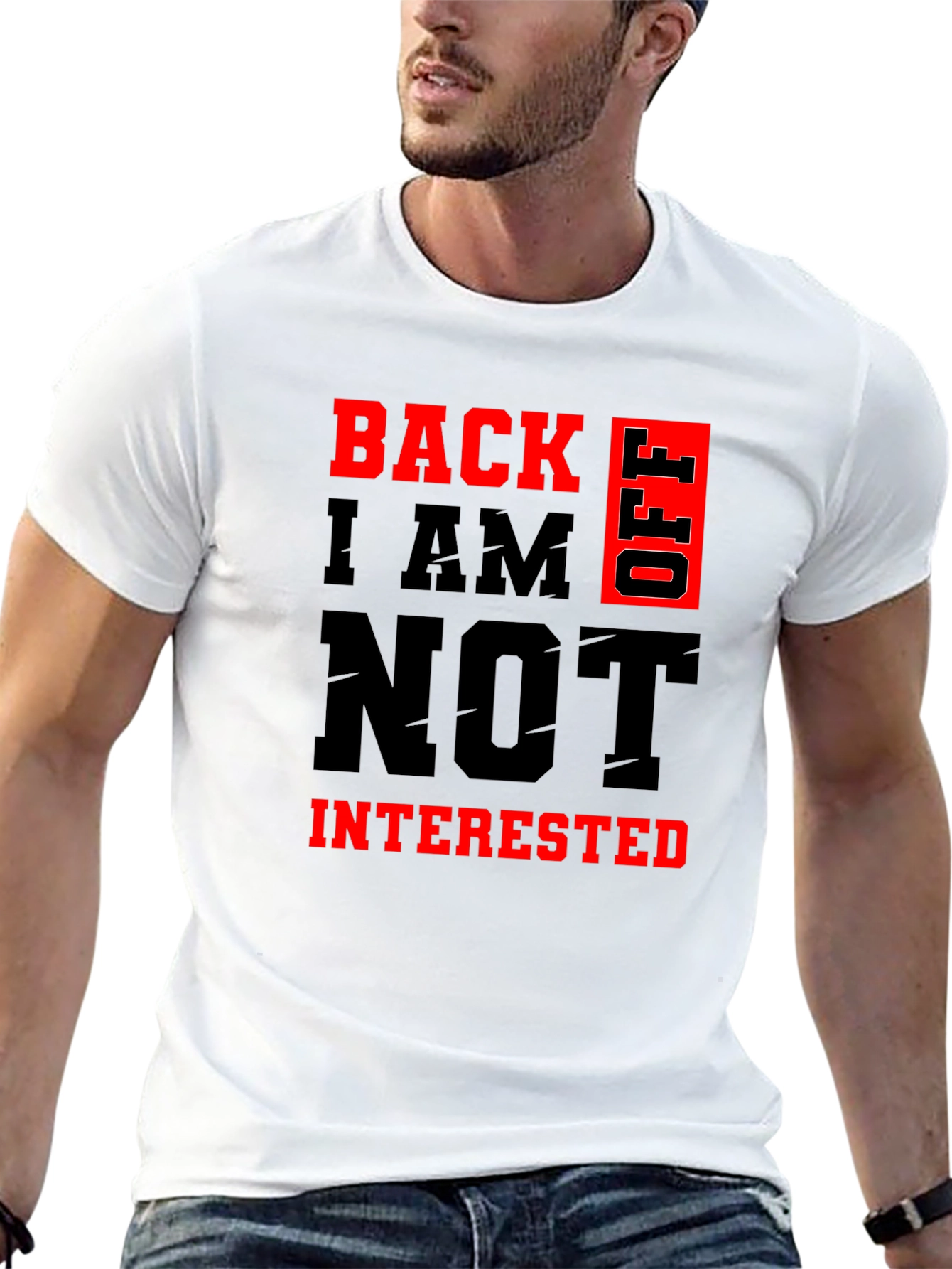 Back Off Graphic Tee - Sarcastic Funny T-Shirt