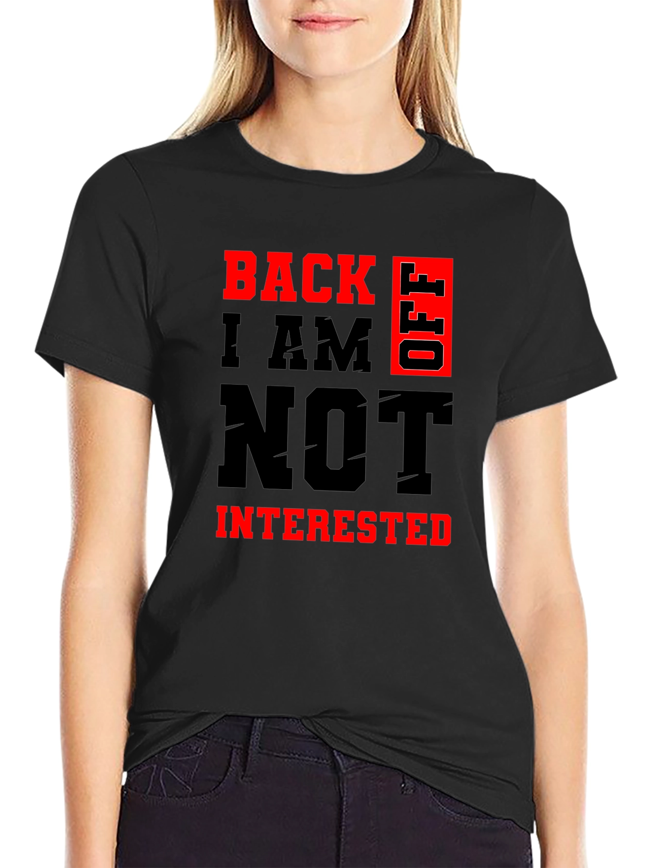 Back Off Graphic Tee - Sarcastic Funny T-Shirt