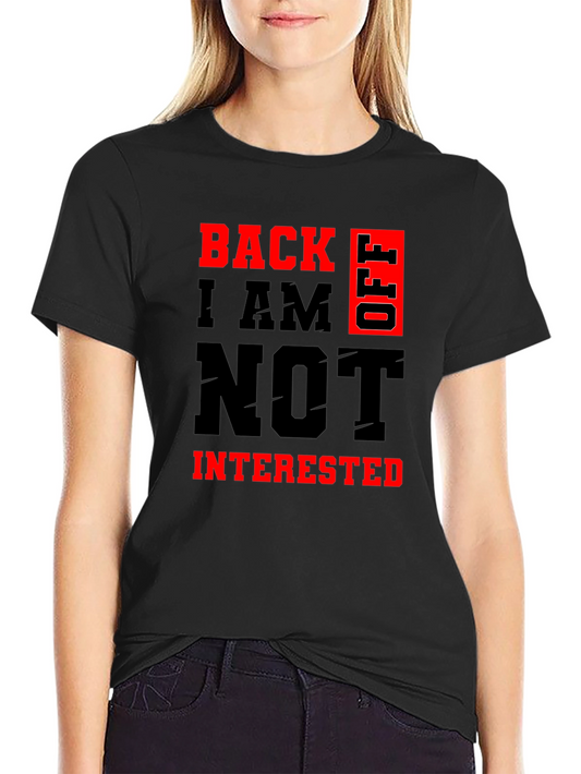 Back Off Graphic Tee - Sarcastic Funny T-Shirt