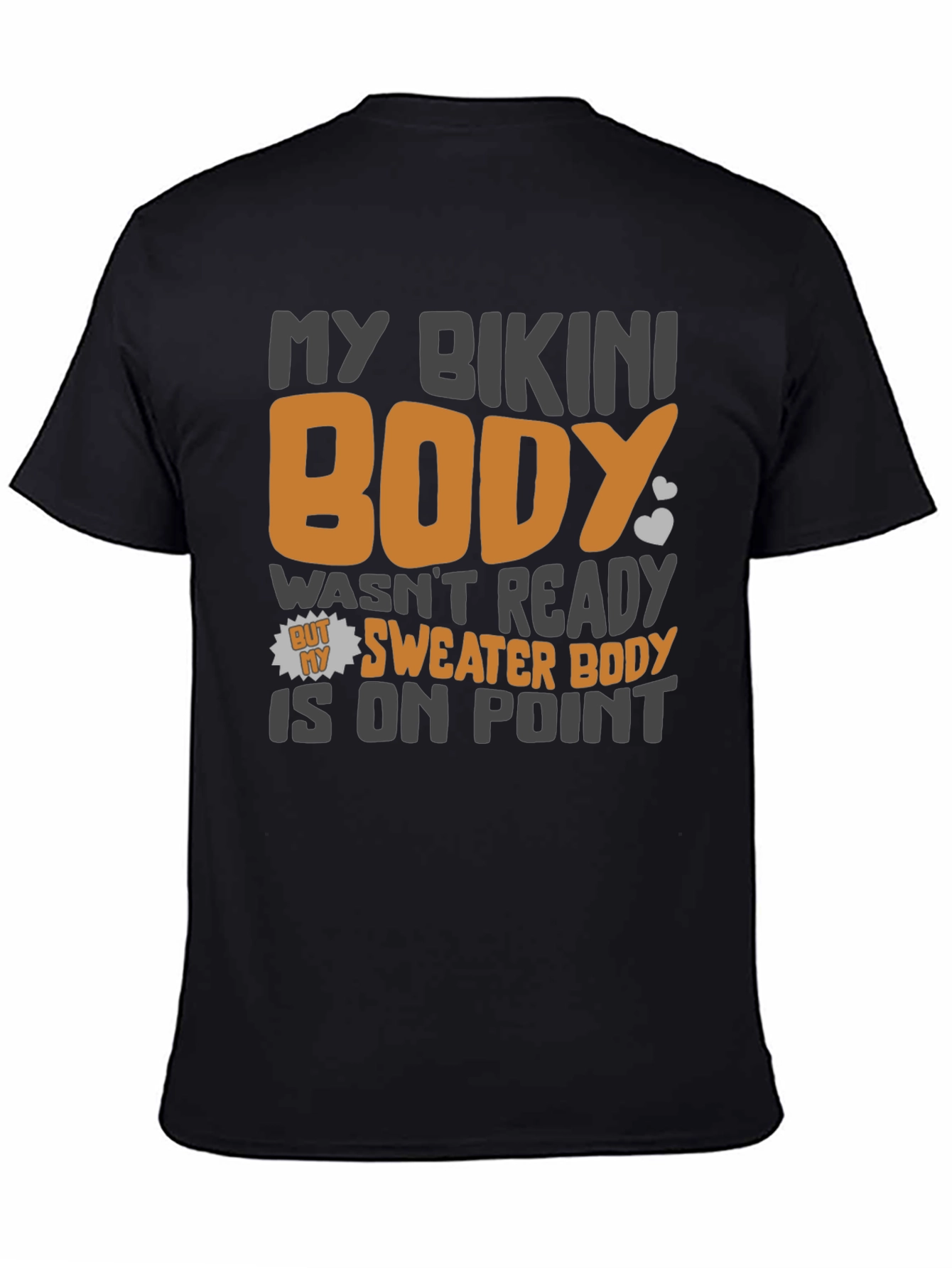 Funny Sweater Body Graphic T-Shirt