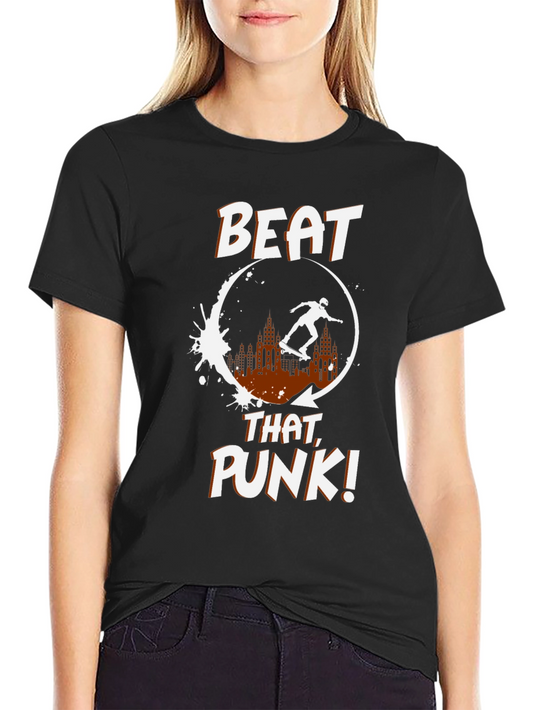 Beat That Punk! Skater Graphic Tee