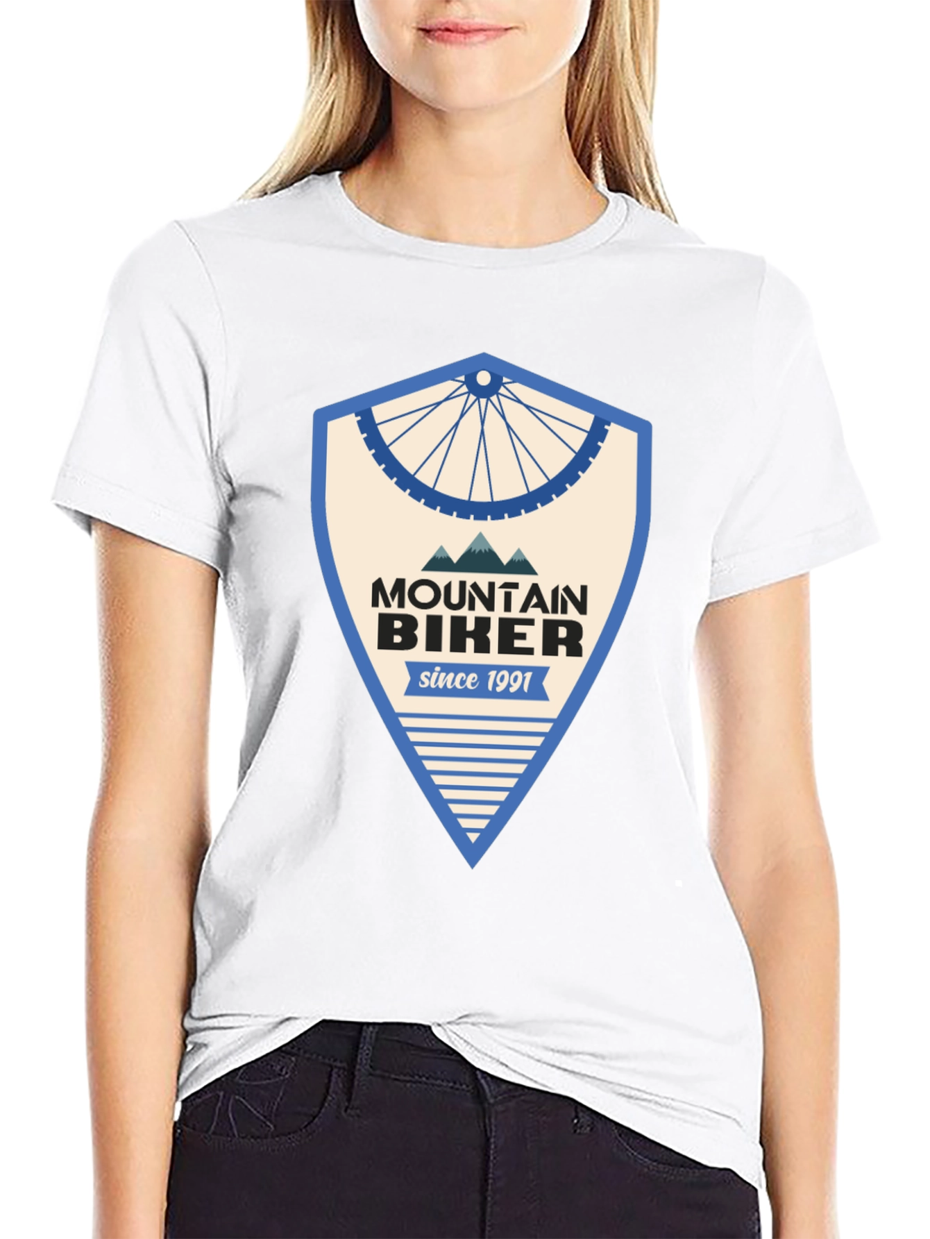 Mountain Biker Since 1991 Graphic T-Shirt