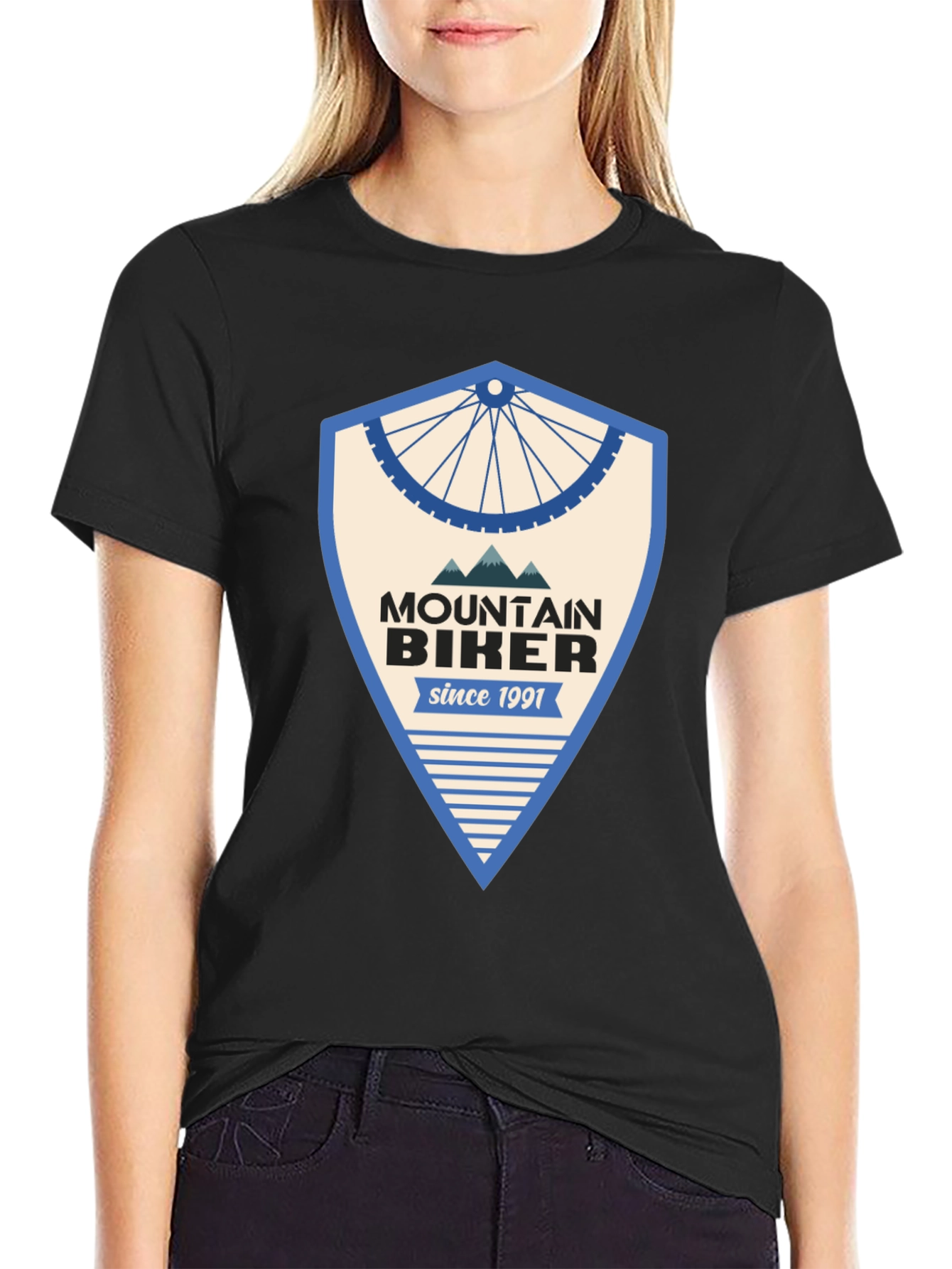 Mountain Biker Since 1991 Graphic T-Shirt