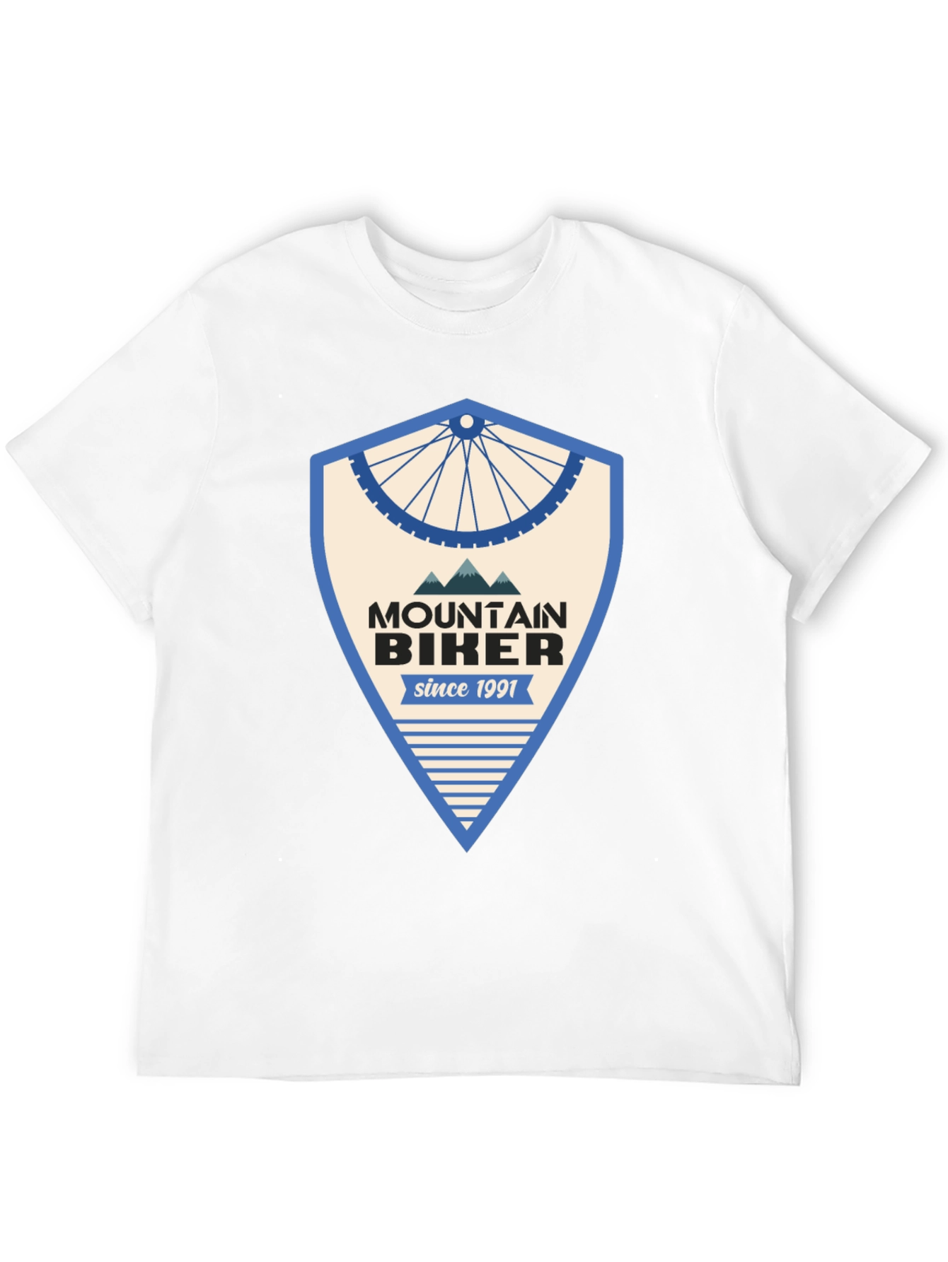 Mountain Biker Since 1991 Graphic T-Shirt