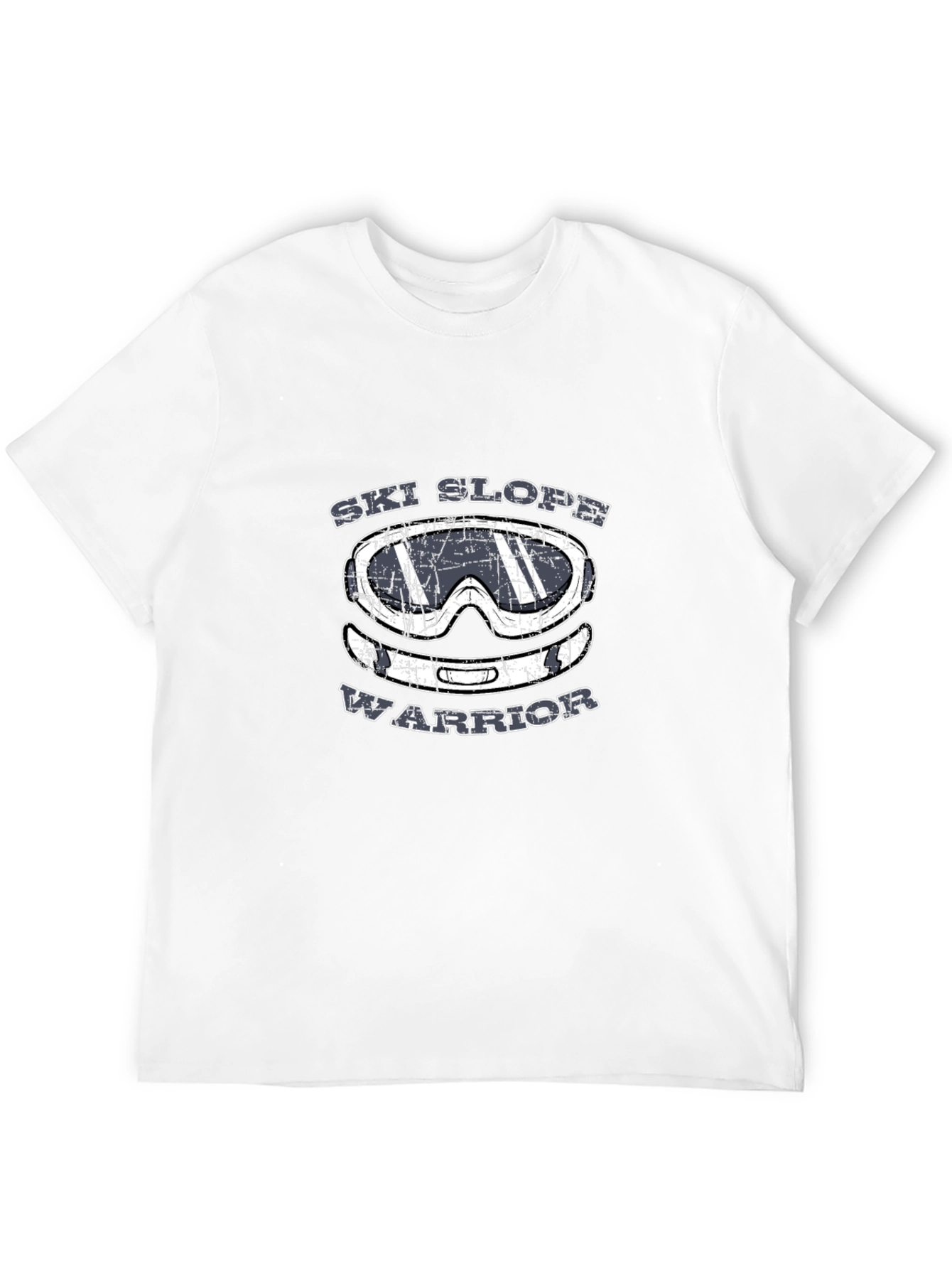 Ski Slope Warrior T-Shirt - Black Graphic Tee