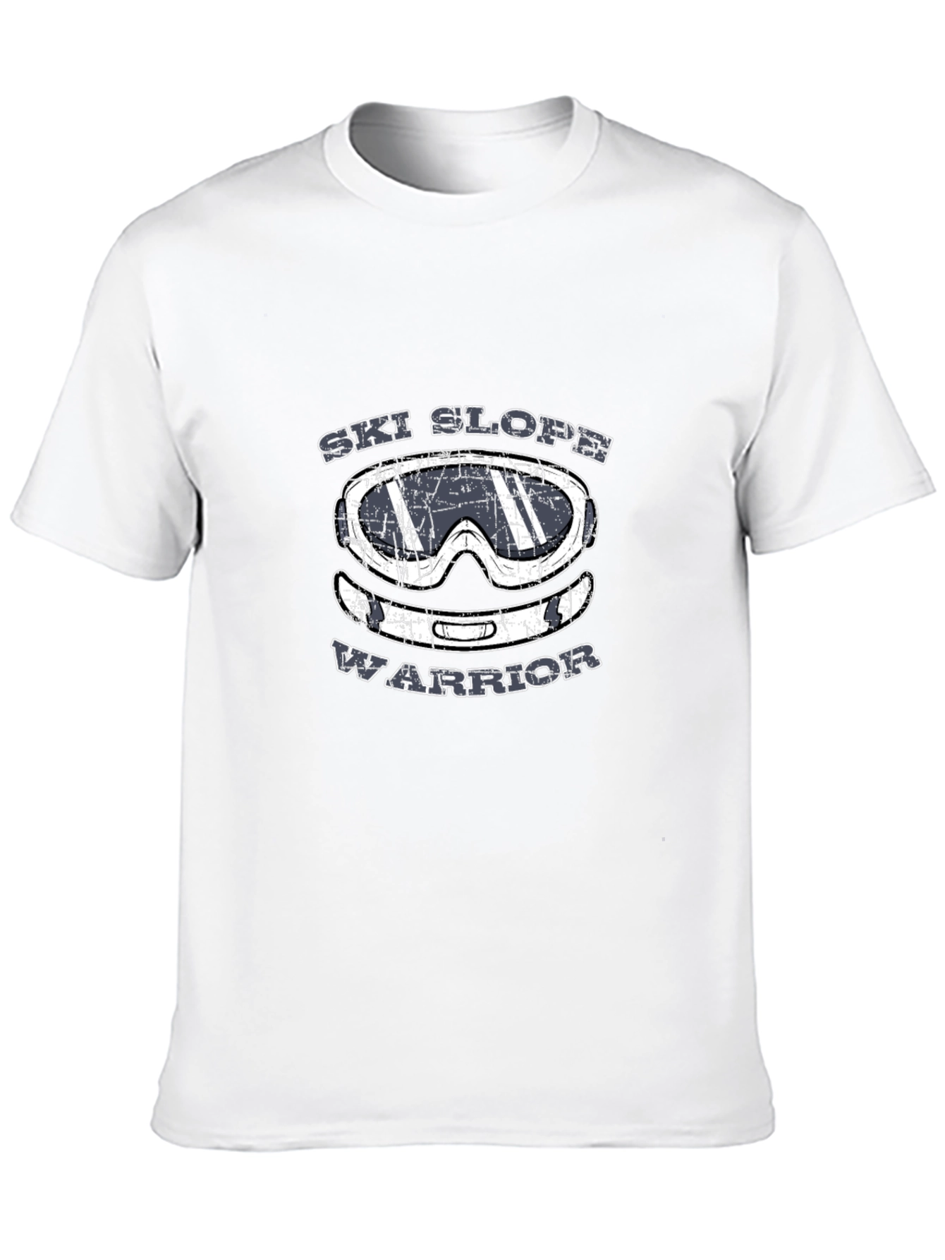 Ski Slope Warrior T-Shirt - Black Graphic Tee