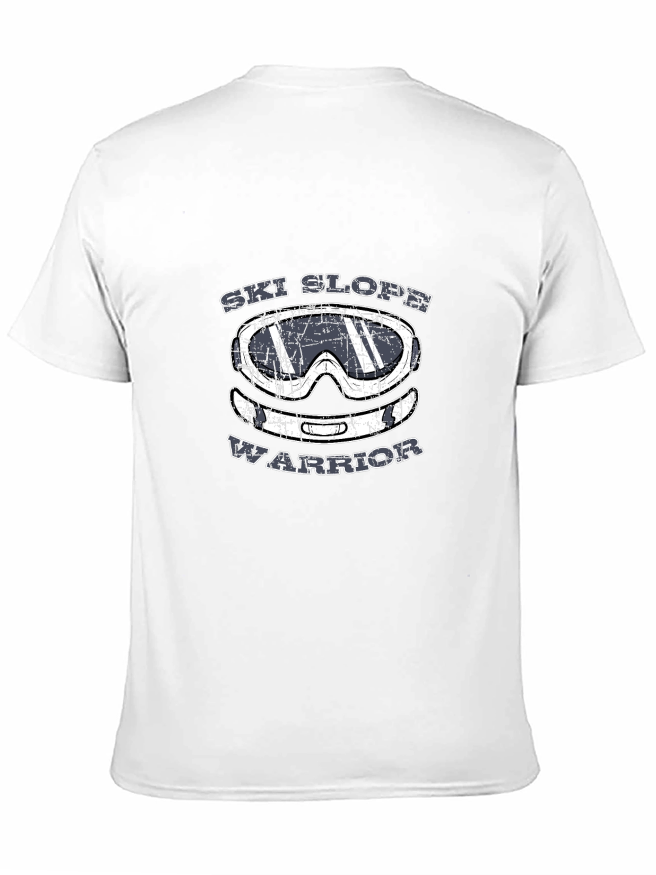 Ski Slope Warrior T-Shirt - Black Graphic Tee