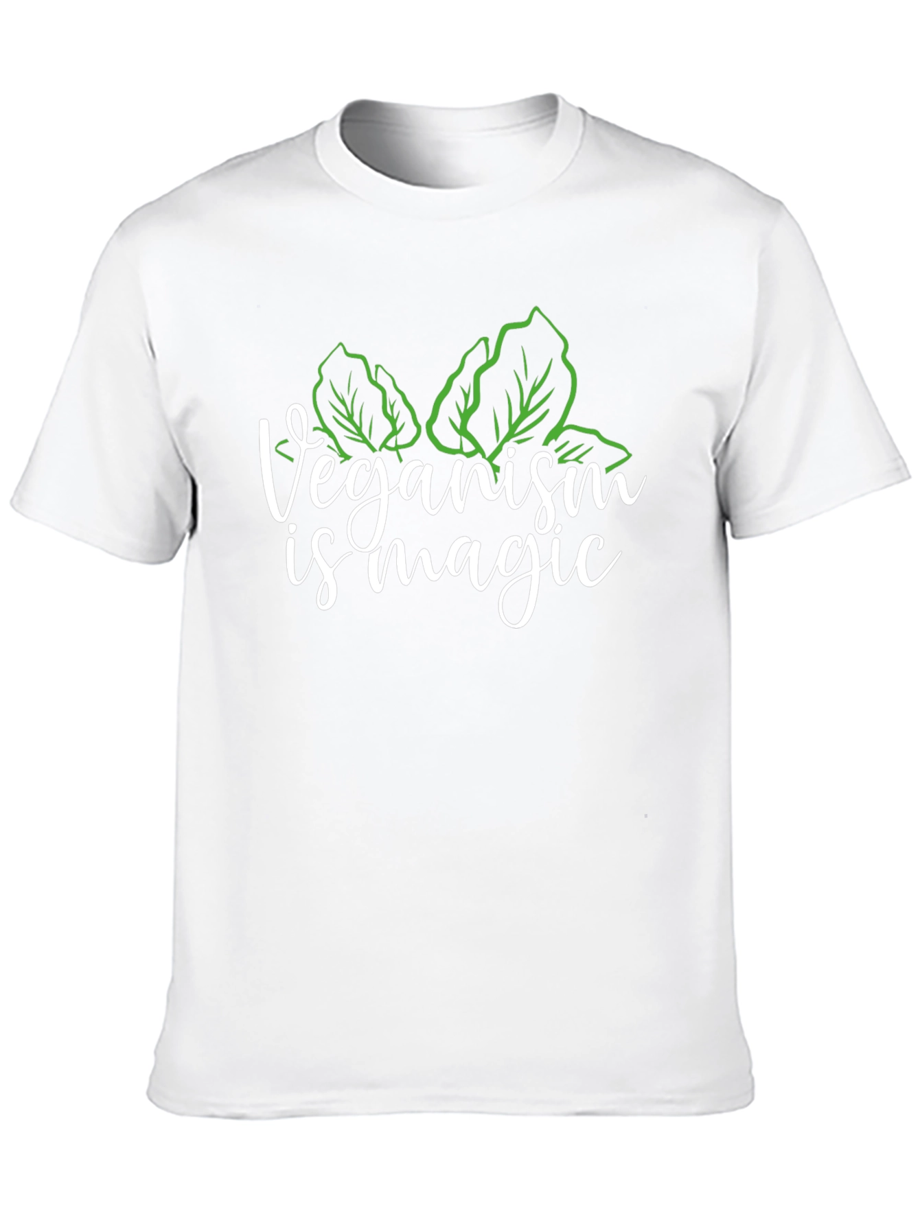 Veganism is Magic T-Shirt - Black Vegan Tee