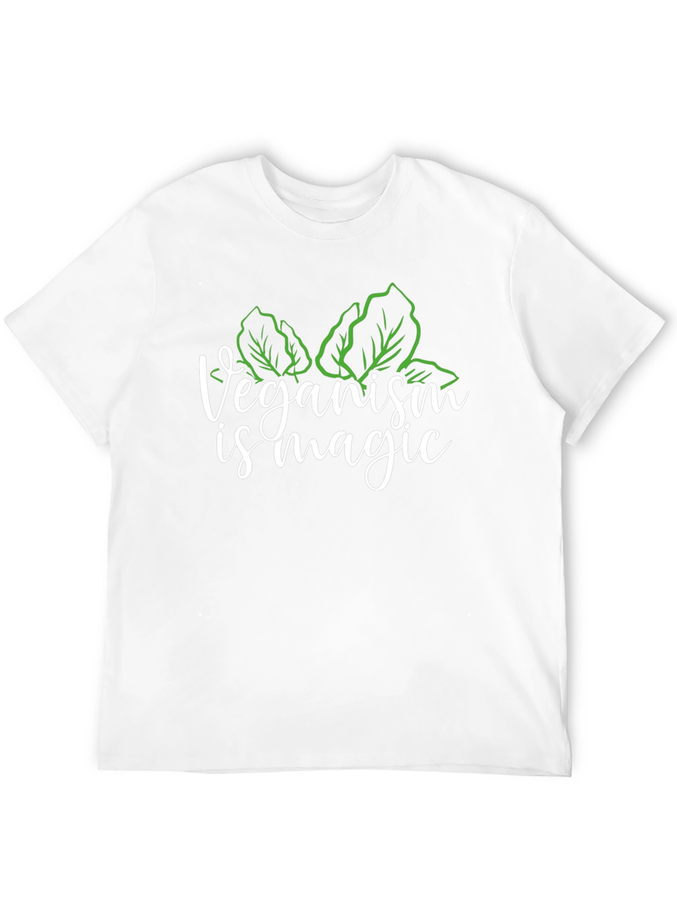 Veganism is Magic T-Shirt - Black Vegan Tee