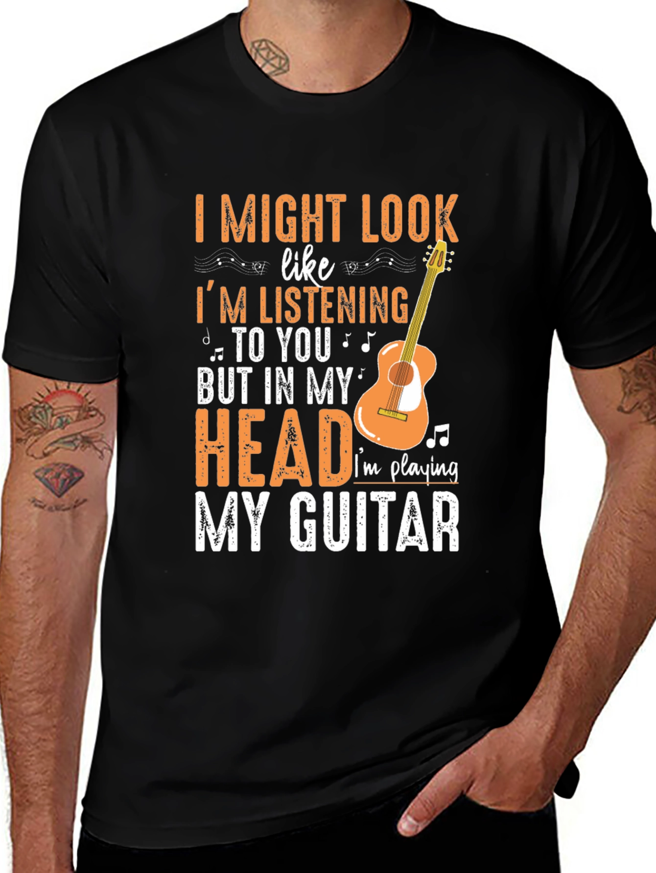 Guitarist T-Shirt - Im Playing My Guitar