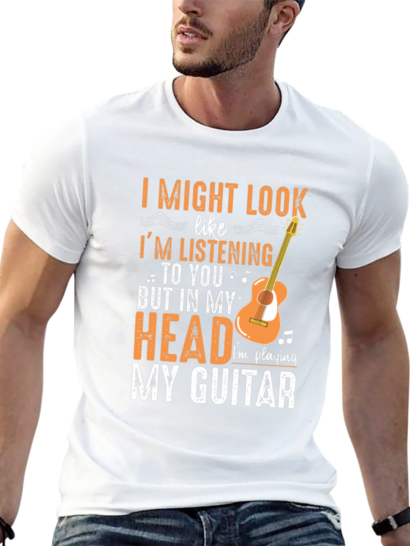 Guitarist T-Shirt - Im Playing My Guitar