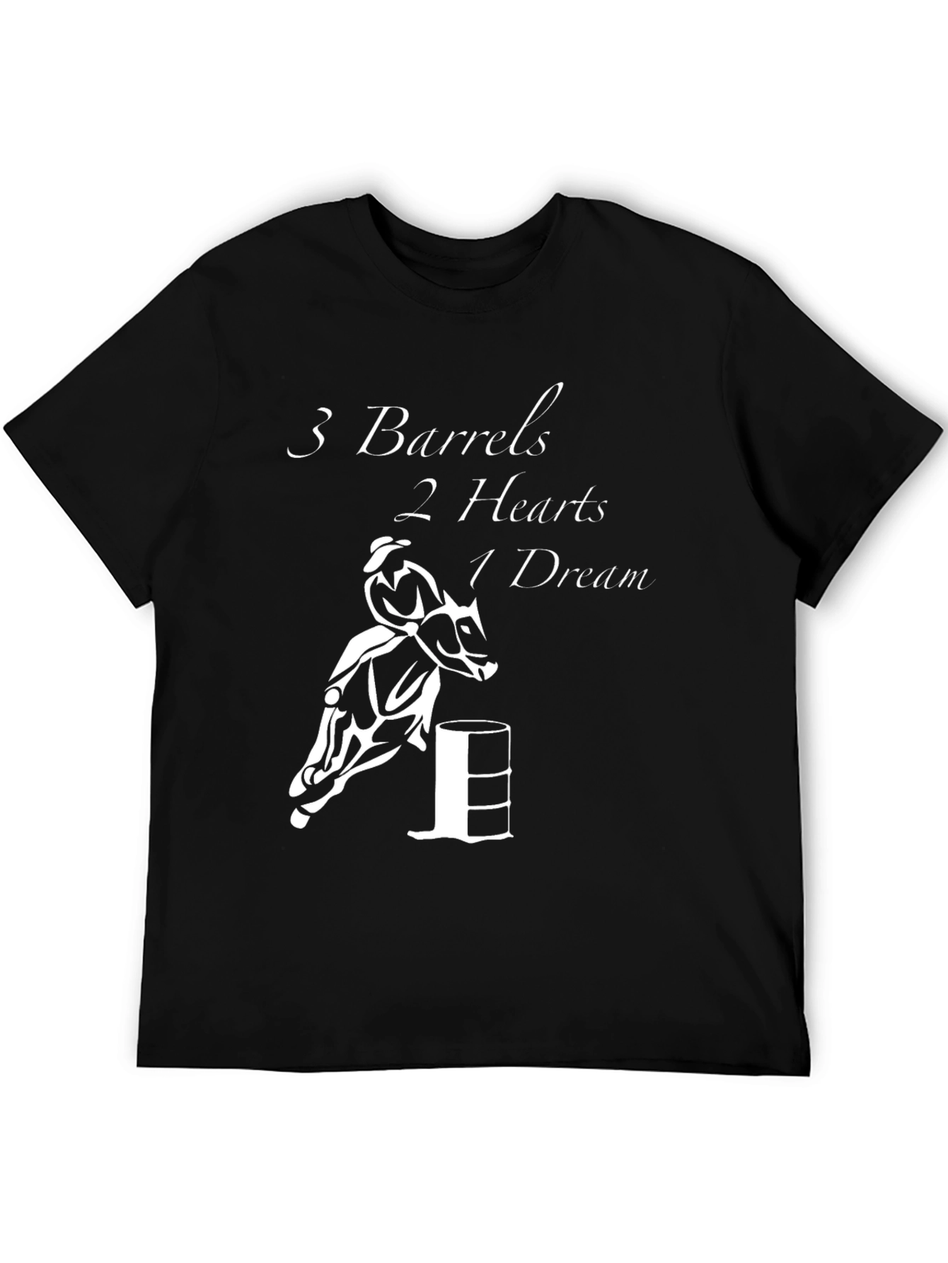 3 Barrels 2 Hearts 1 Dream Graphic Tee