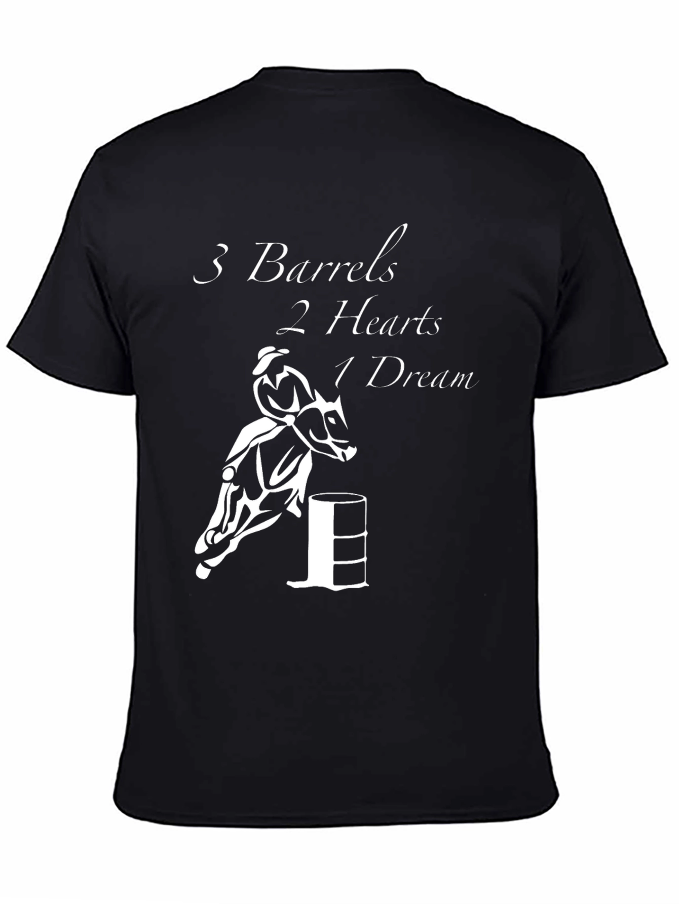 3 Barrels 2 Hearts 1 Dream Graphic Tee