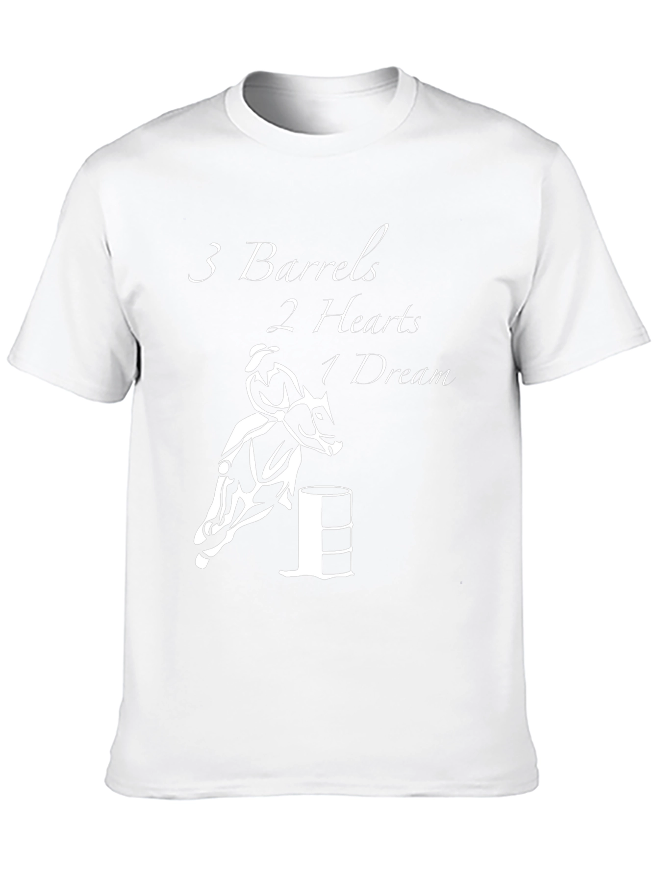 3 Barrels 2 Hearts 1 Dream Graphic Tee