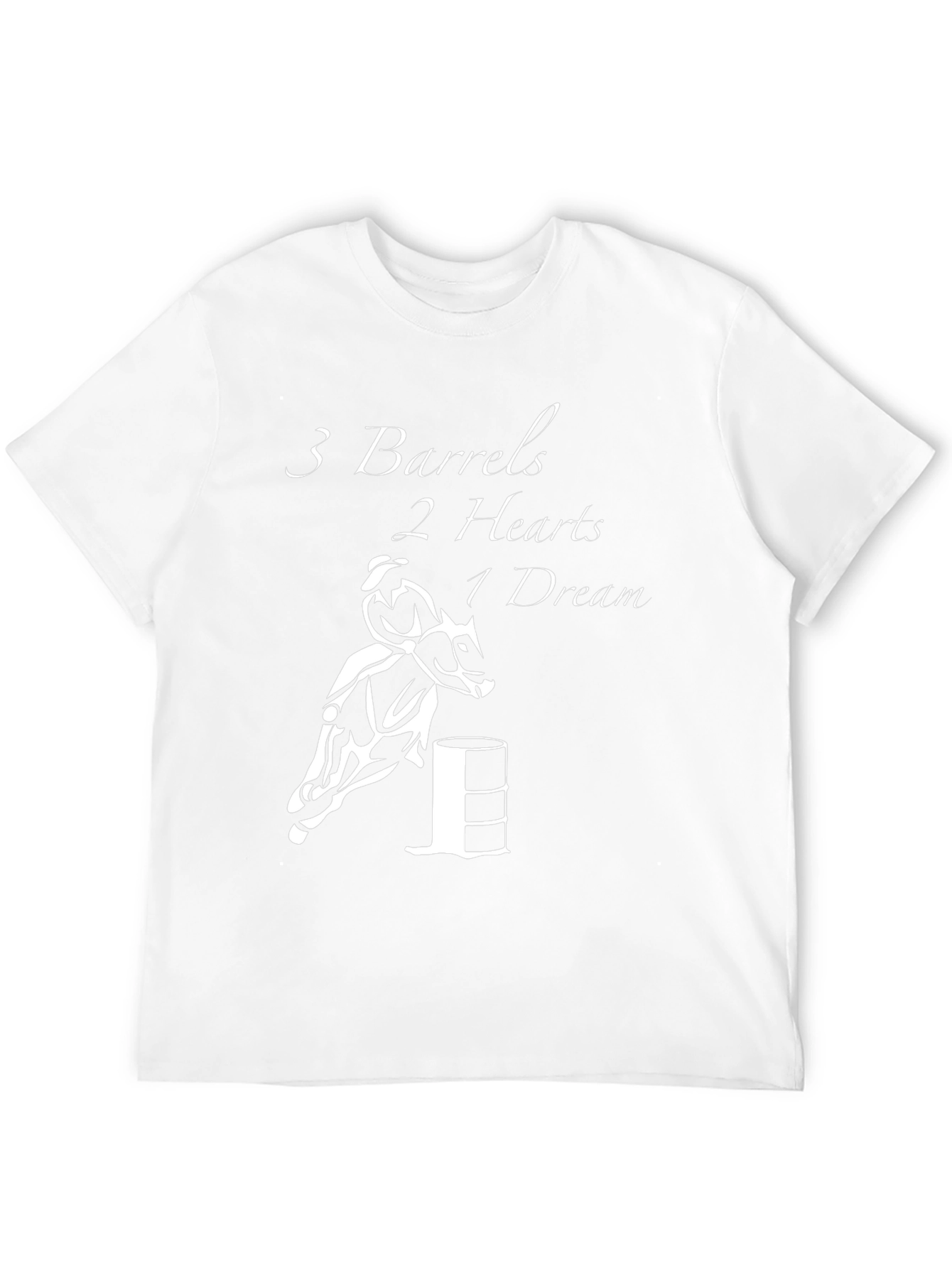 3 Barrels 2 Hearts 1 Dream Graphic Tee