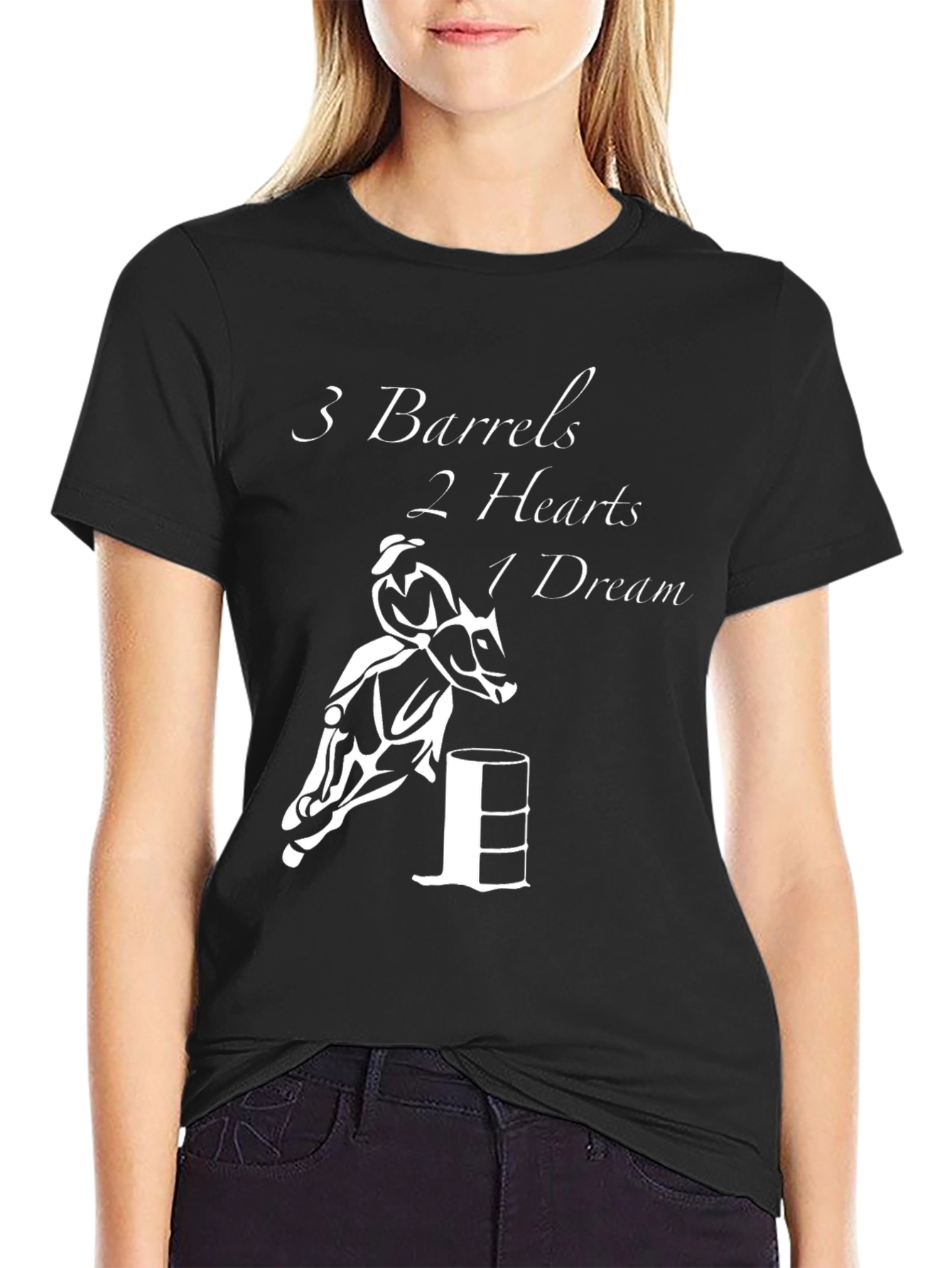3 Barrels 2 Hearts 1 Dream Graphic Tee