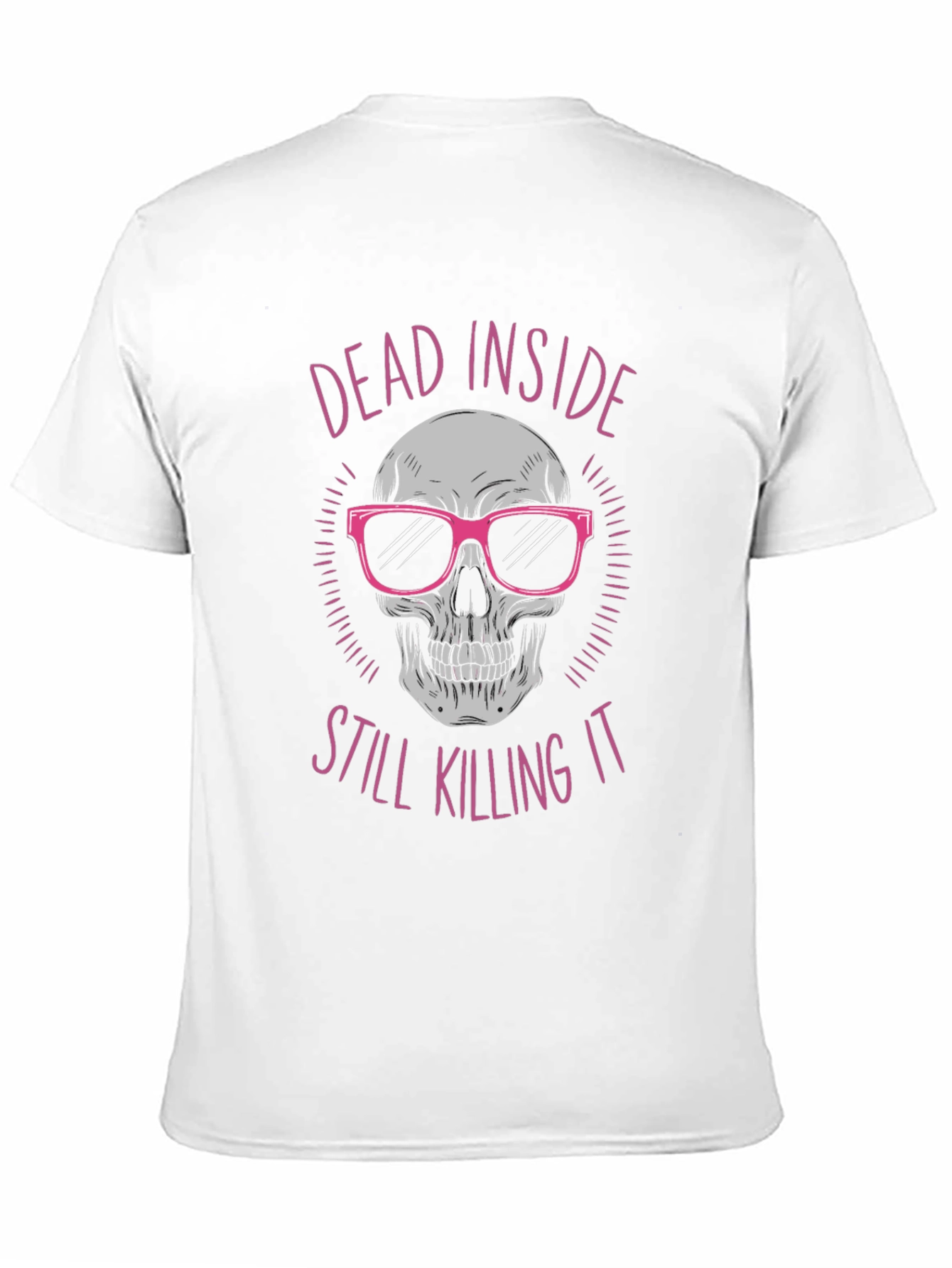 Dead Inside Skull Graphic Tee