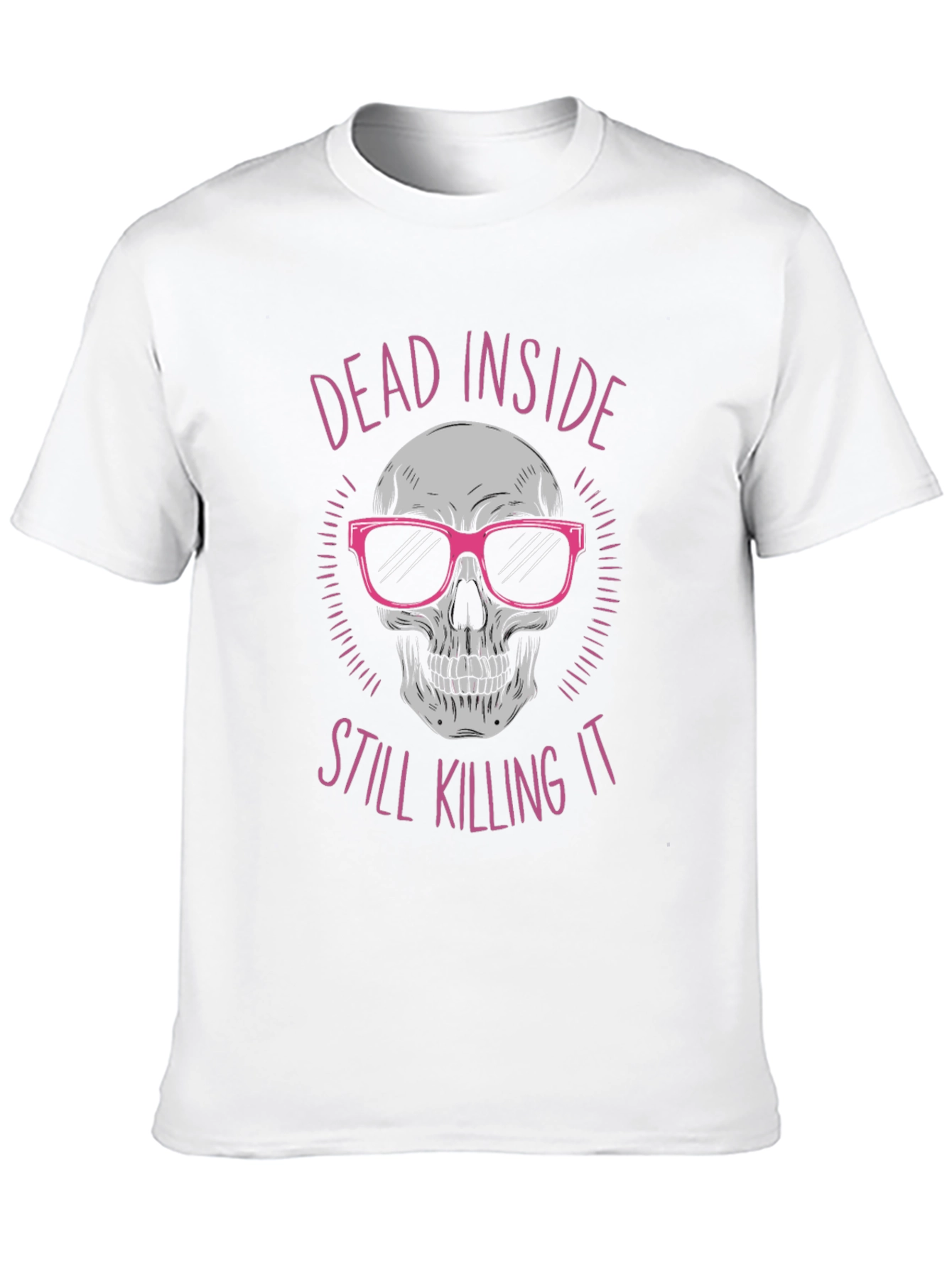 Dead Inside Skull Graphic Tee