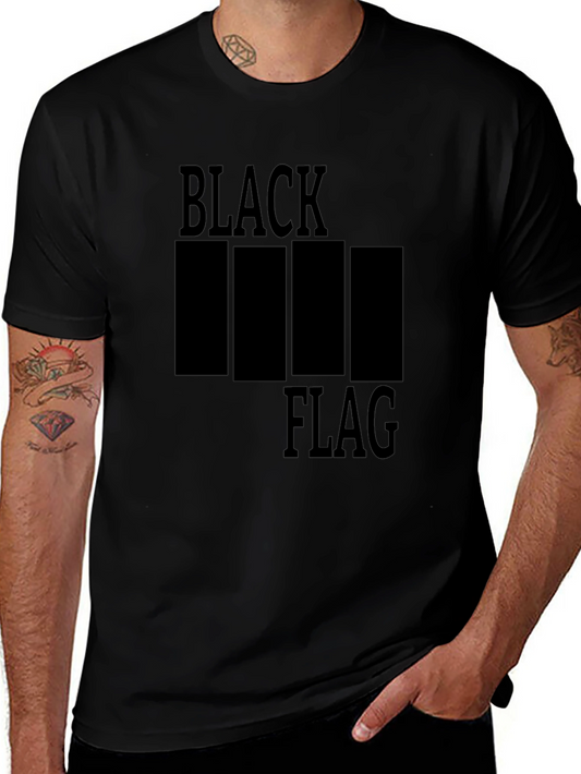 Black Flag T-Shirt - Iconic Band Tee