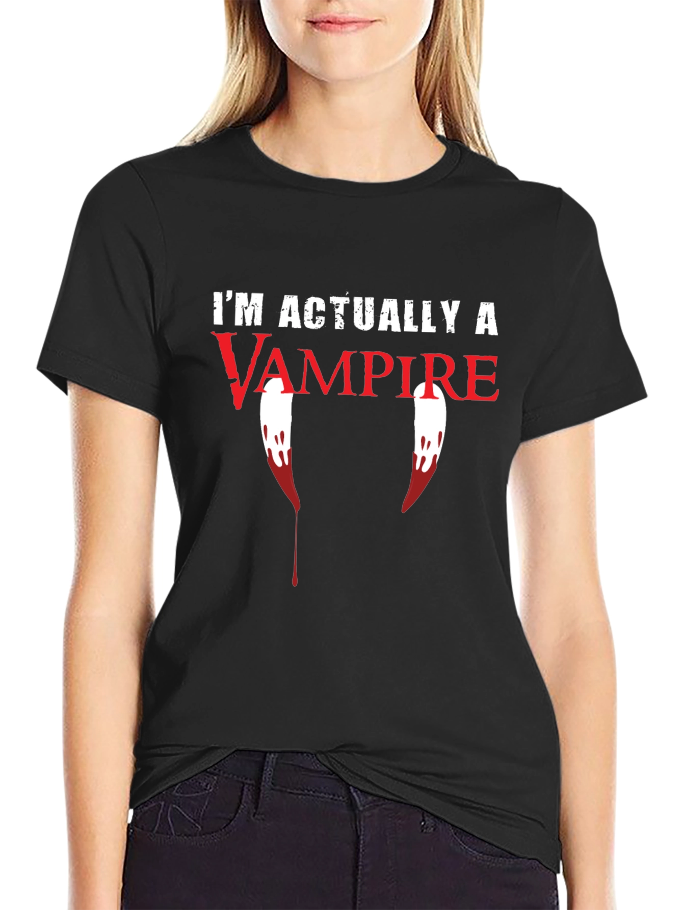 Im Actually A Vampire Graphic Tee