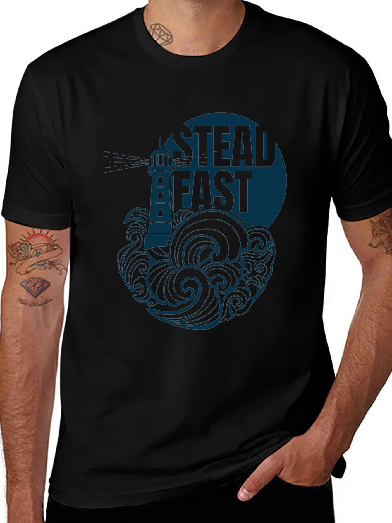 Steadfast Lighthouse Graphic Tee