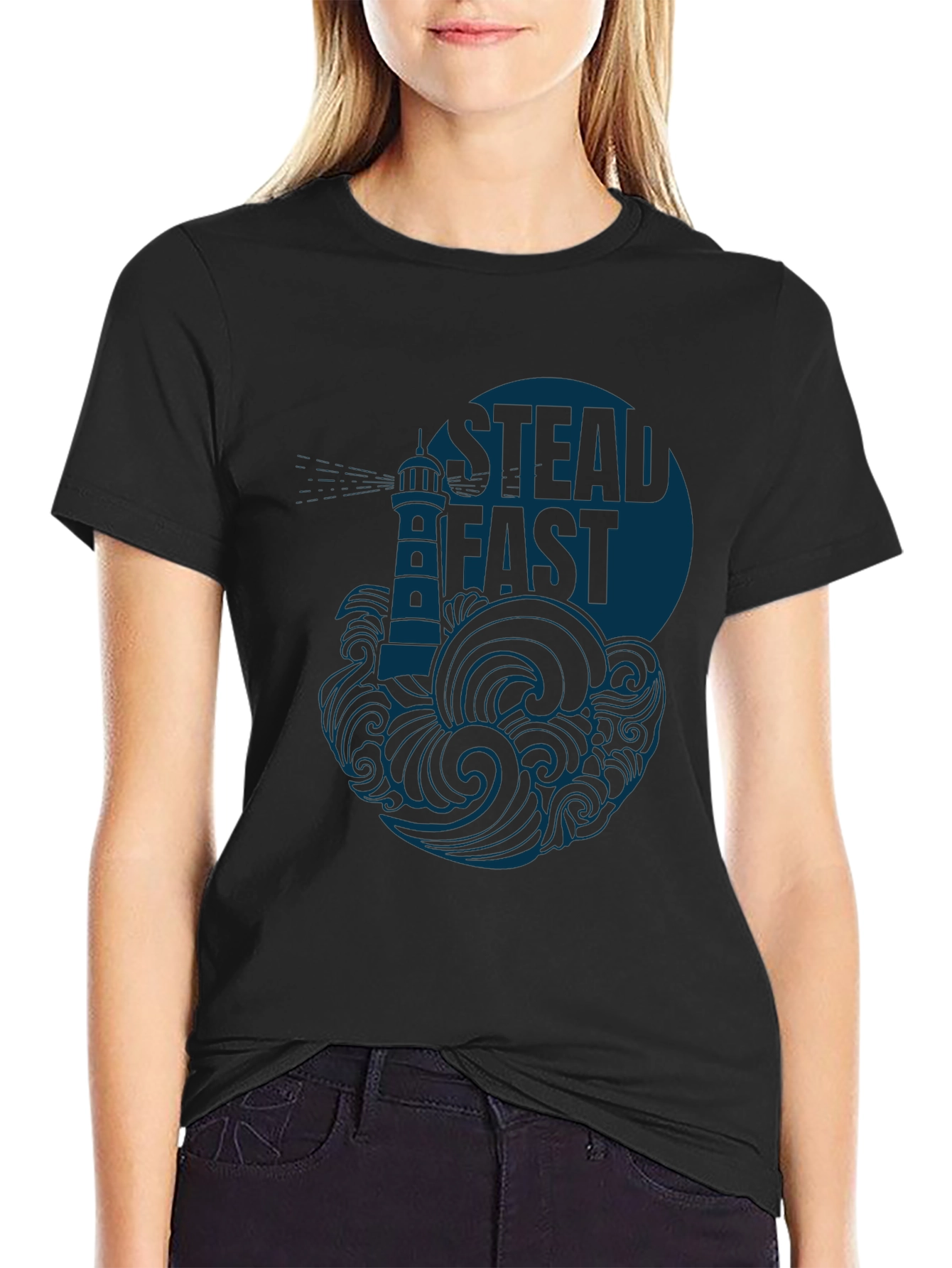 Steadfast Lighthouse Graphic Tee