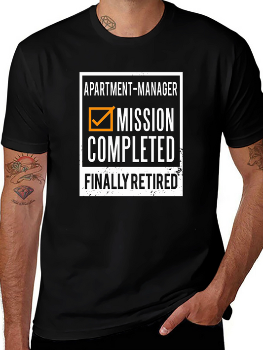 Apartment Manager Retirement T-Shirt