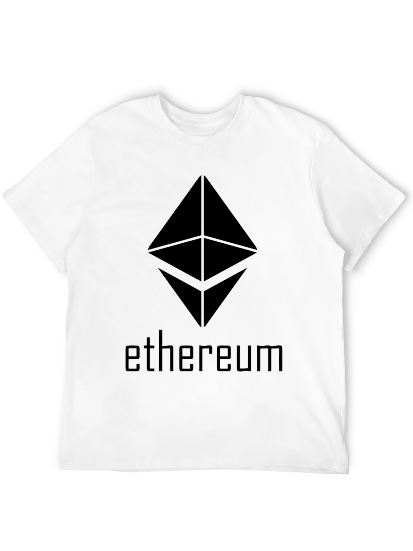 Ethereum Crypto Black T-Shirt - Modern Style