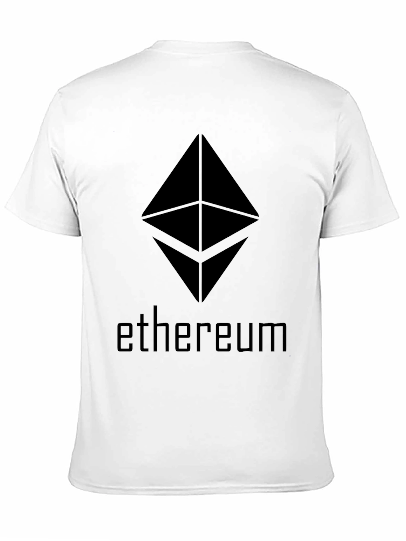 Ethereum Crypto Black T-Shirt - Modern Style