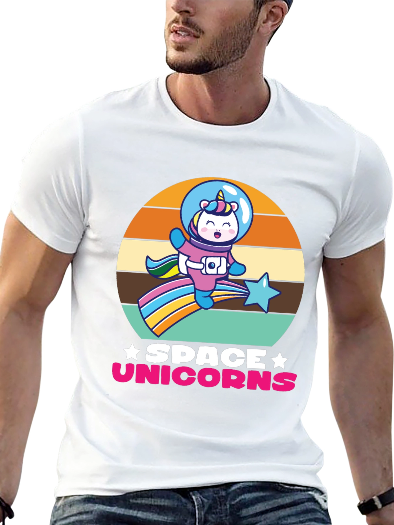 Space Unicorns Graphic Tee