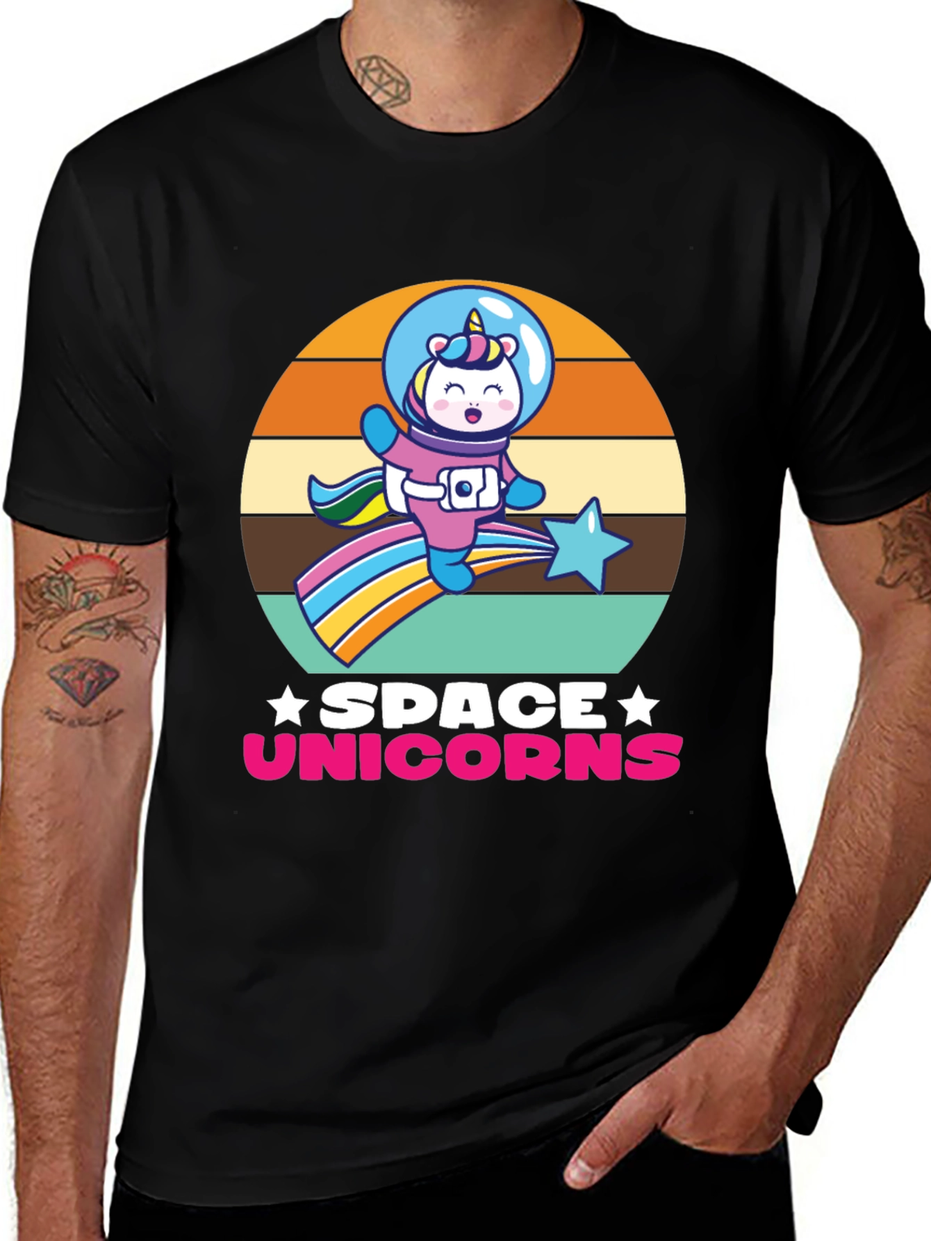 Space Unicorns Graphic Tee