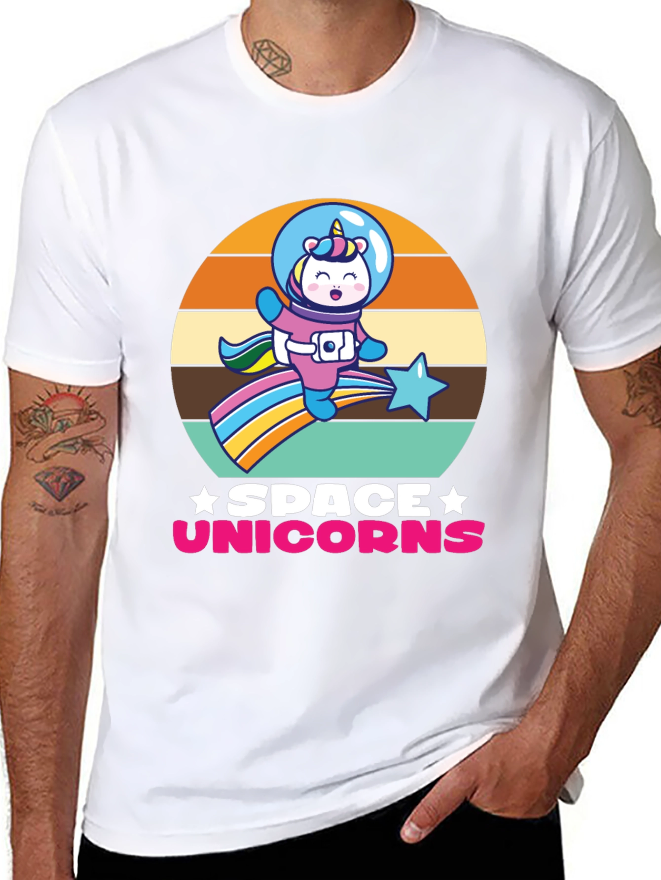 Space Unicorns Graphic Tee