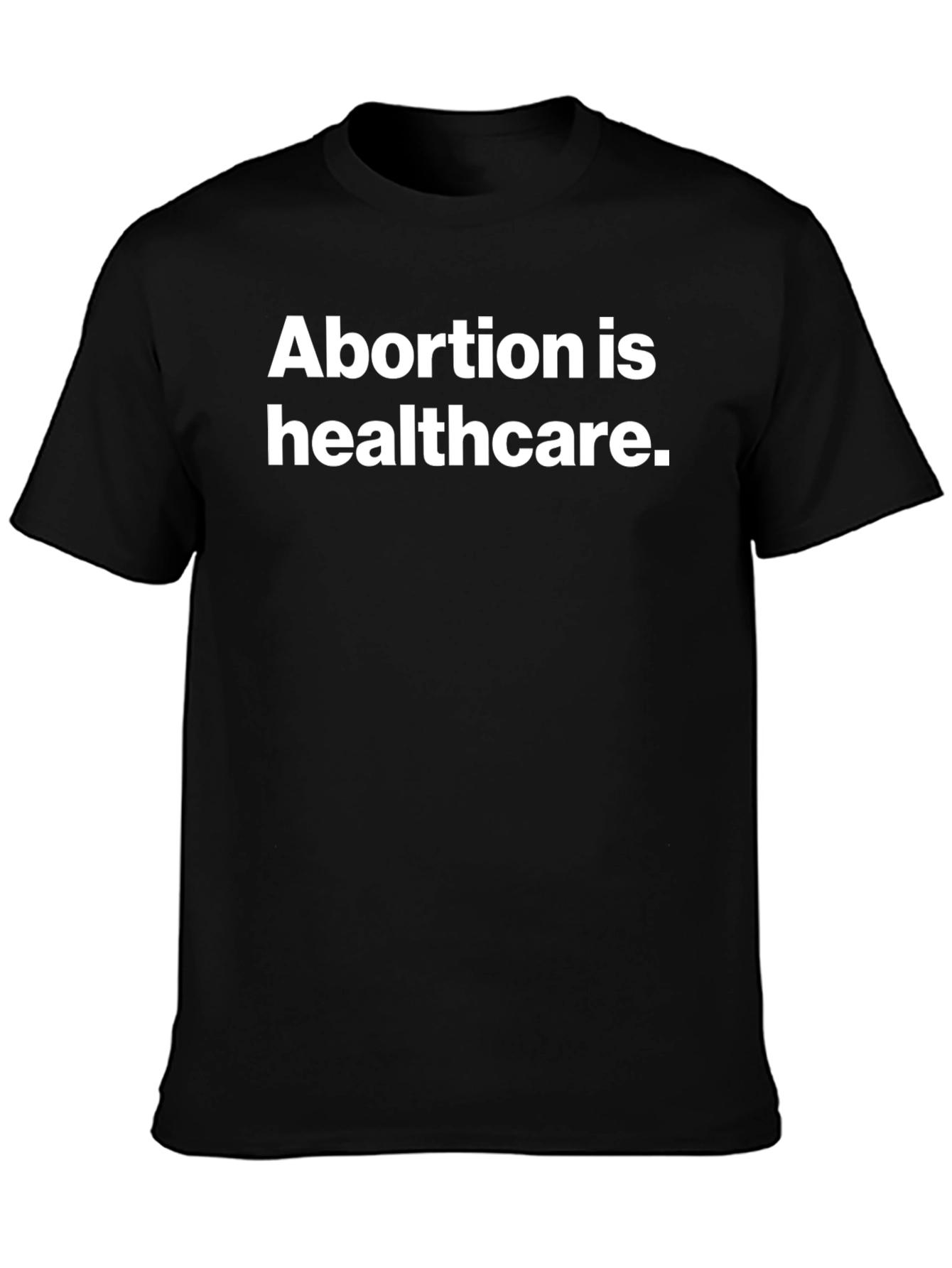 Abortion is Healthcare Graphic Tee - Black