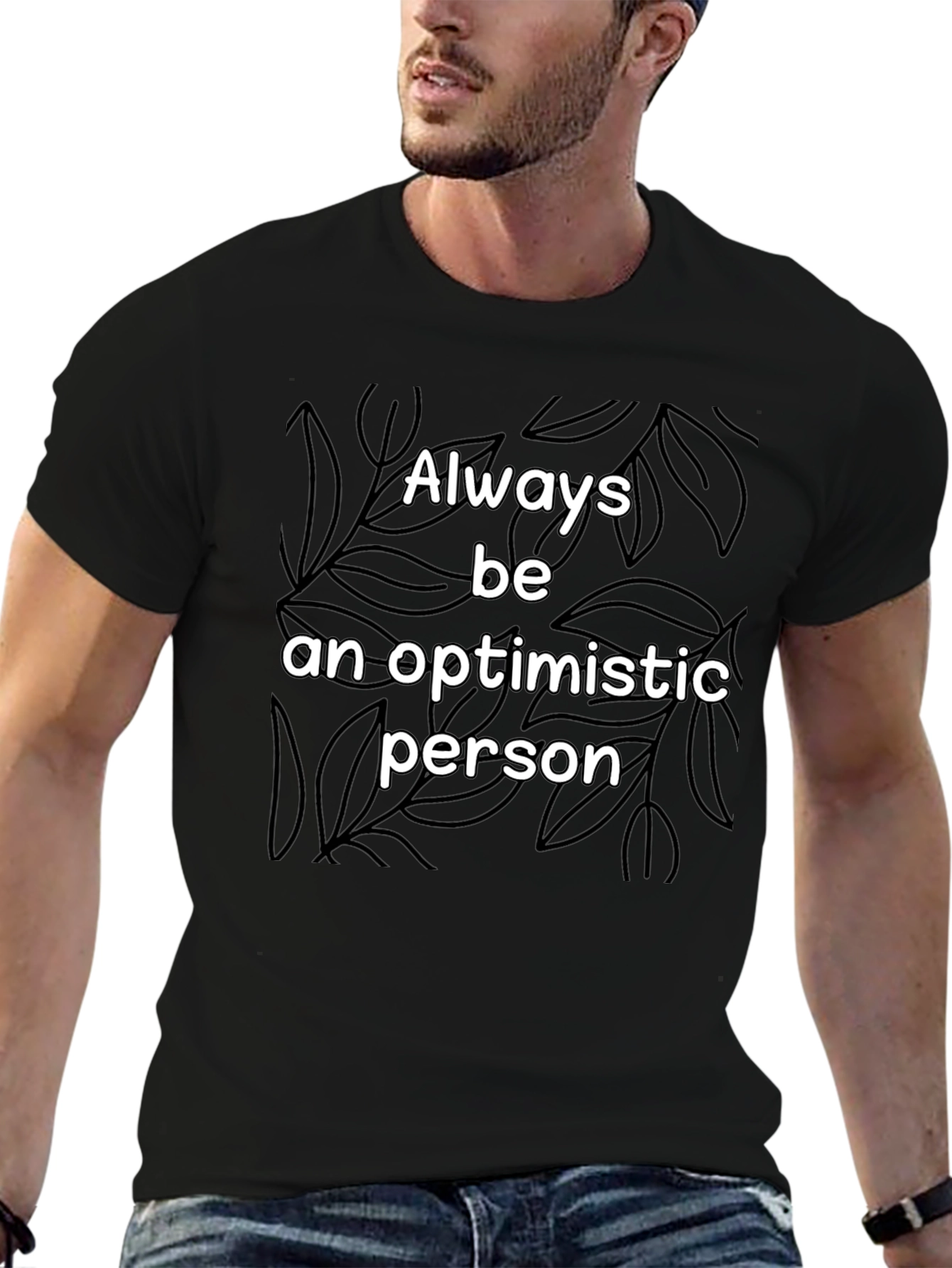 Optimistic Person Graphic Tee