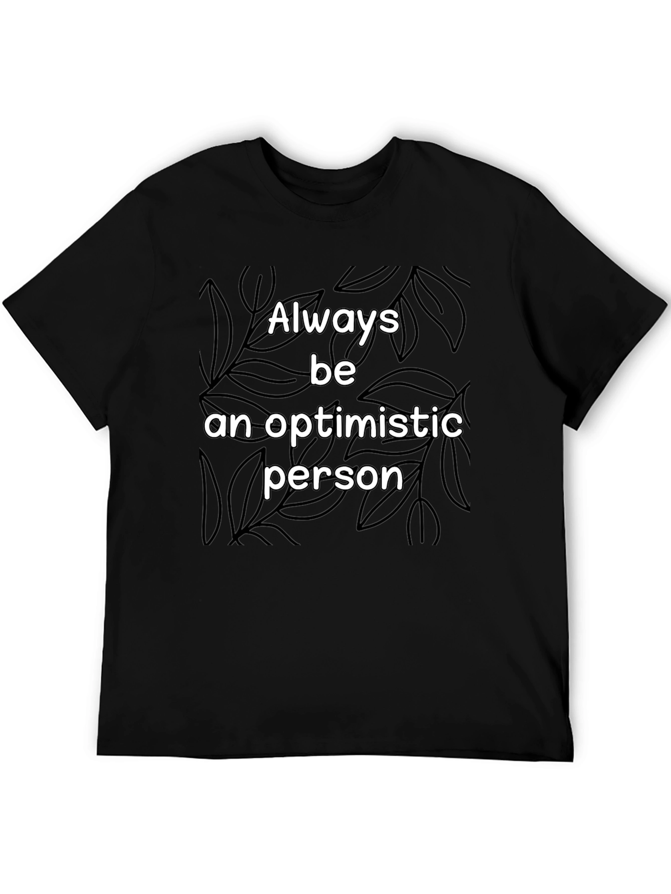 Optimistic Person Graphic Tee