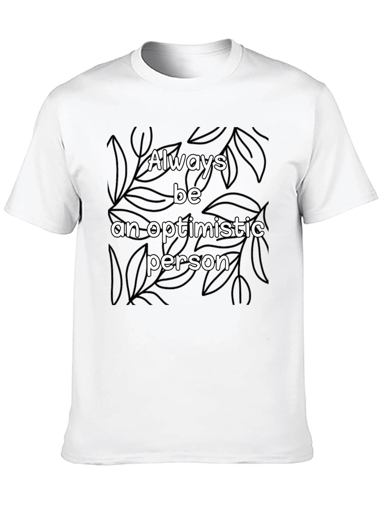 Optimistic Person Graphic Tee