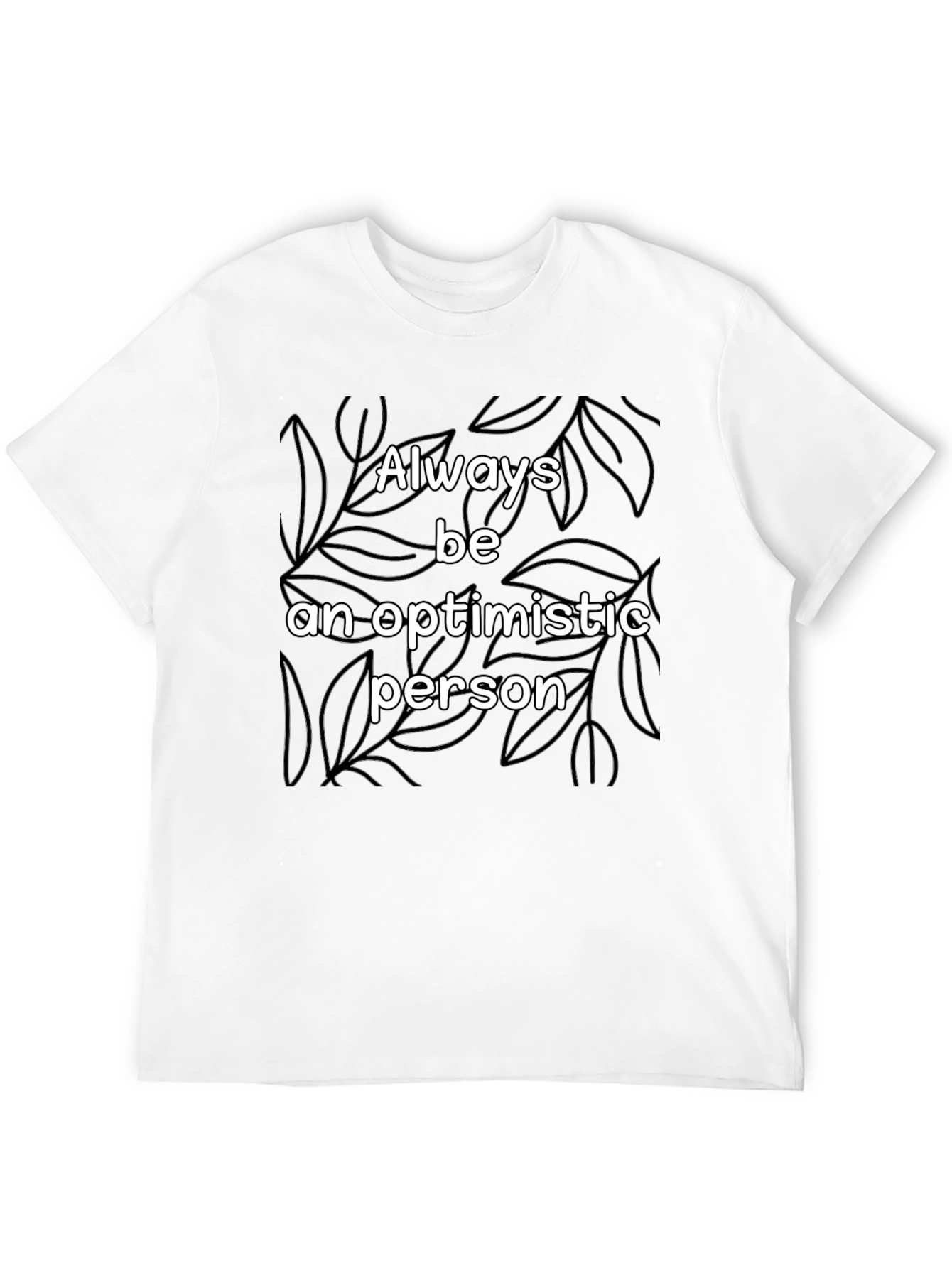 Optimistic Person Graphic Tee