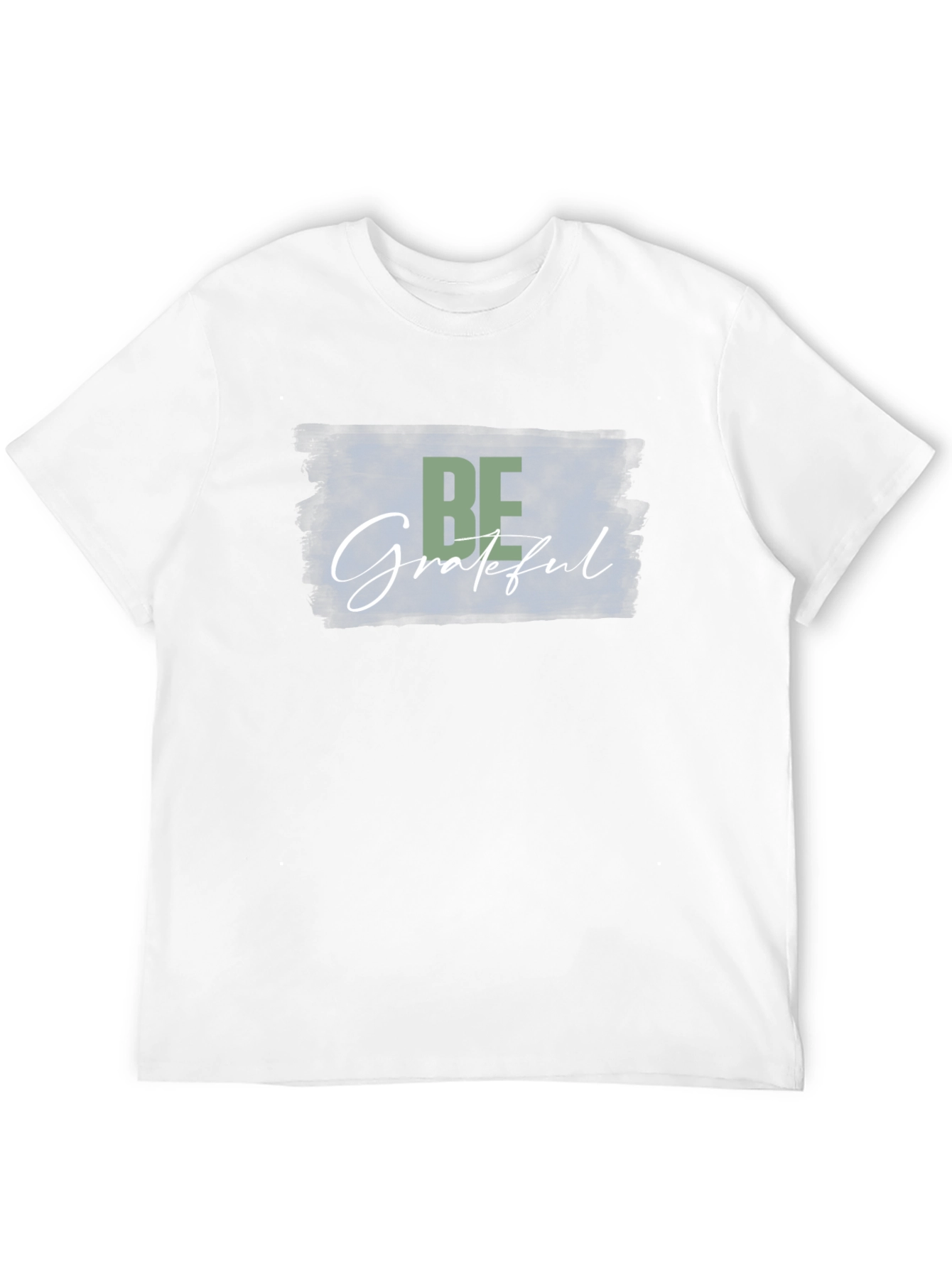 Be Grateful Black Graphic Tee