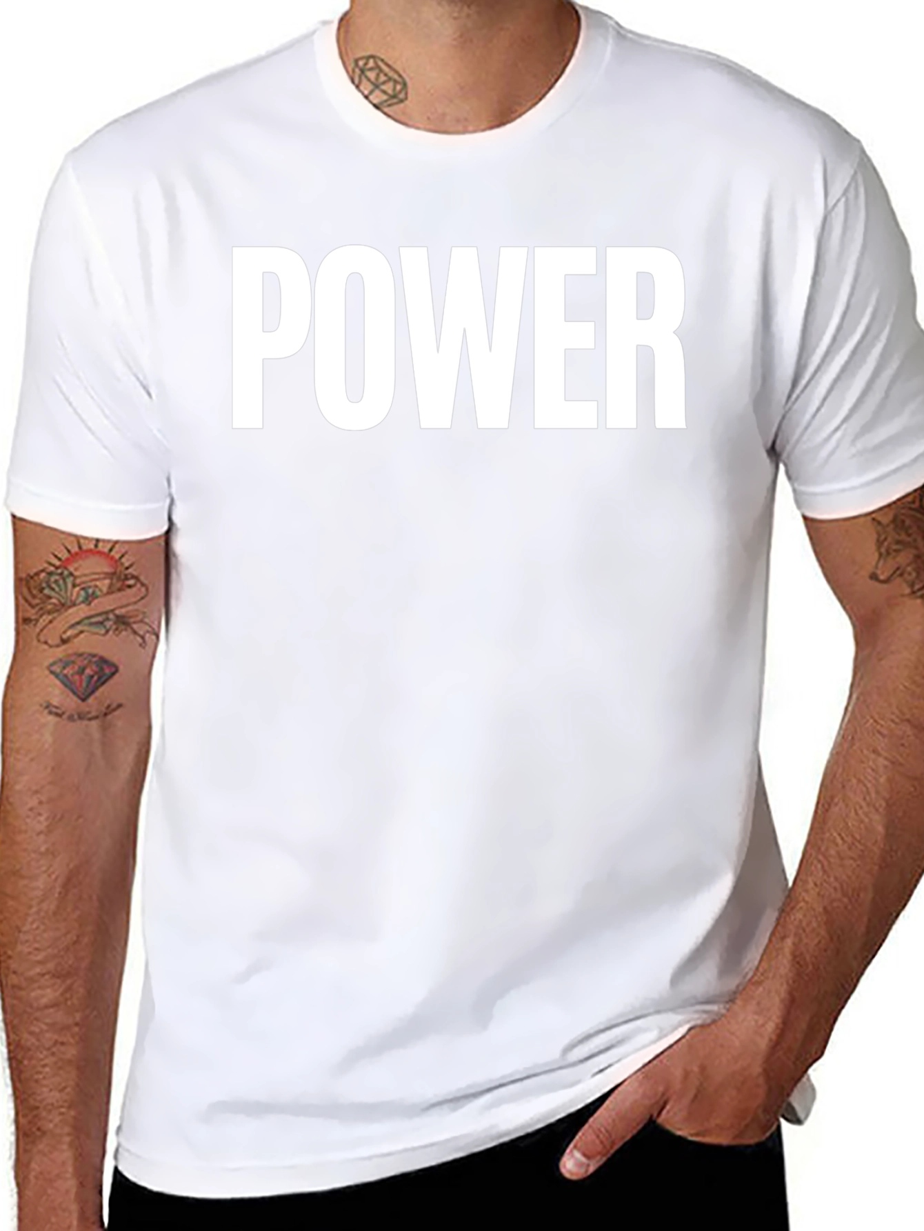 Power Statement T-Shirt - Bold Graphic Tee
