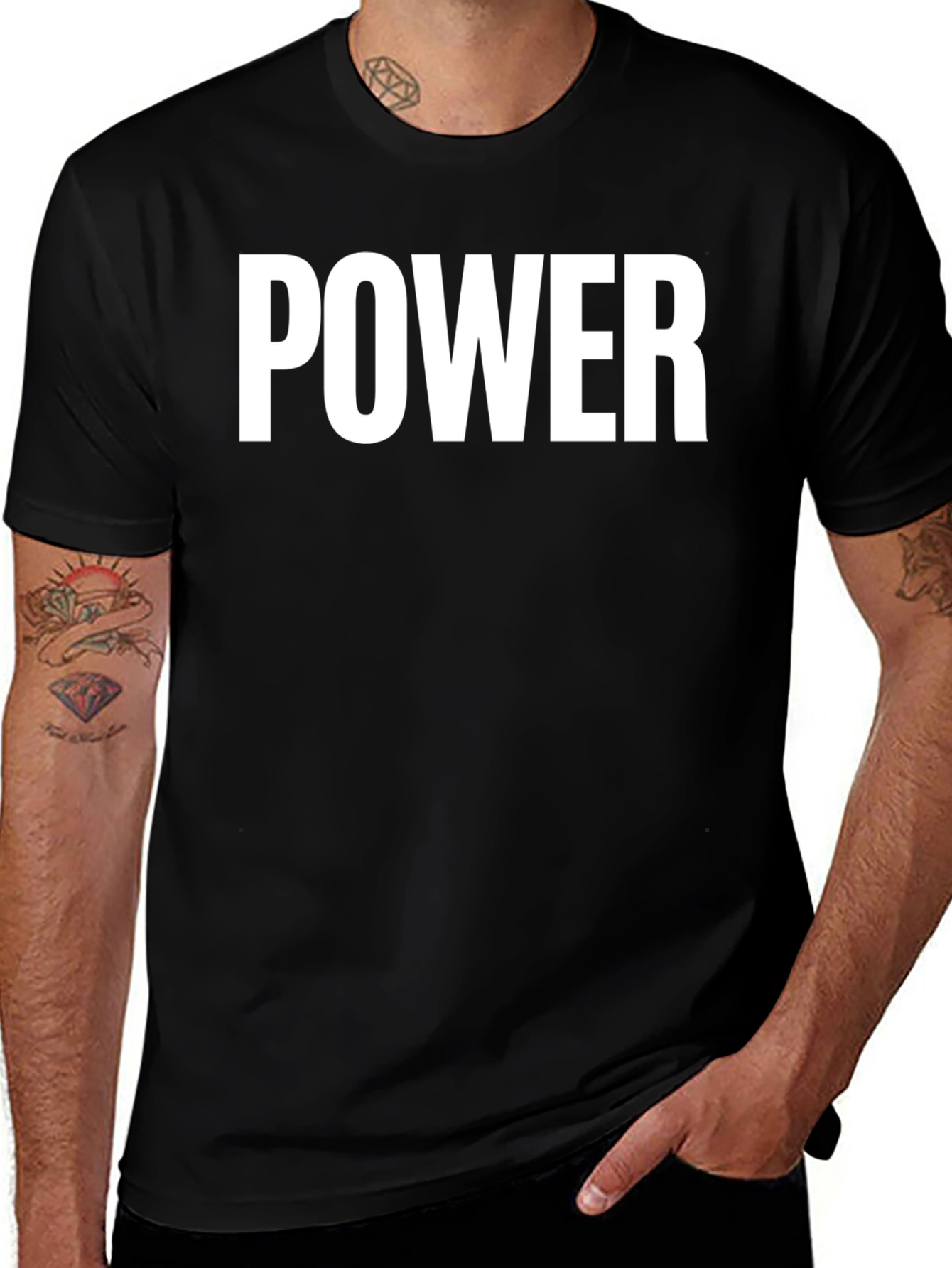 Power Statement T-Shirt - Bold Graphic Tee