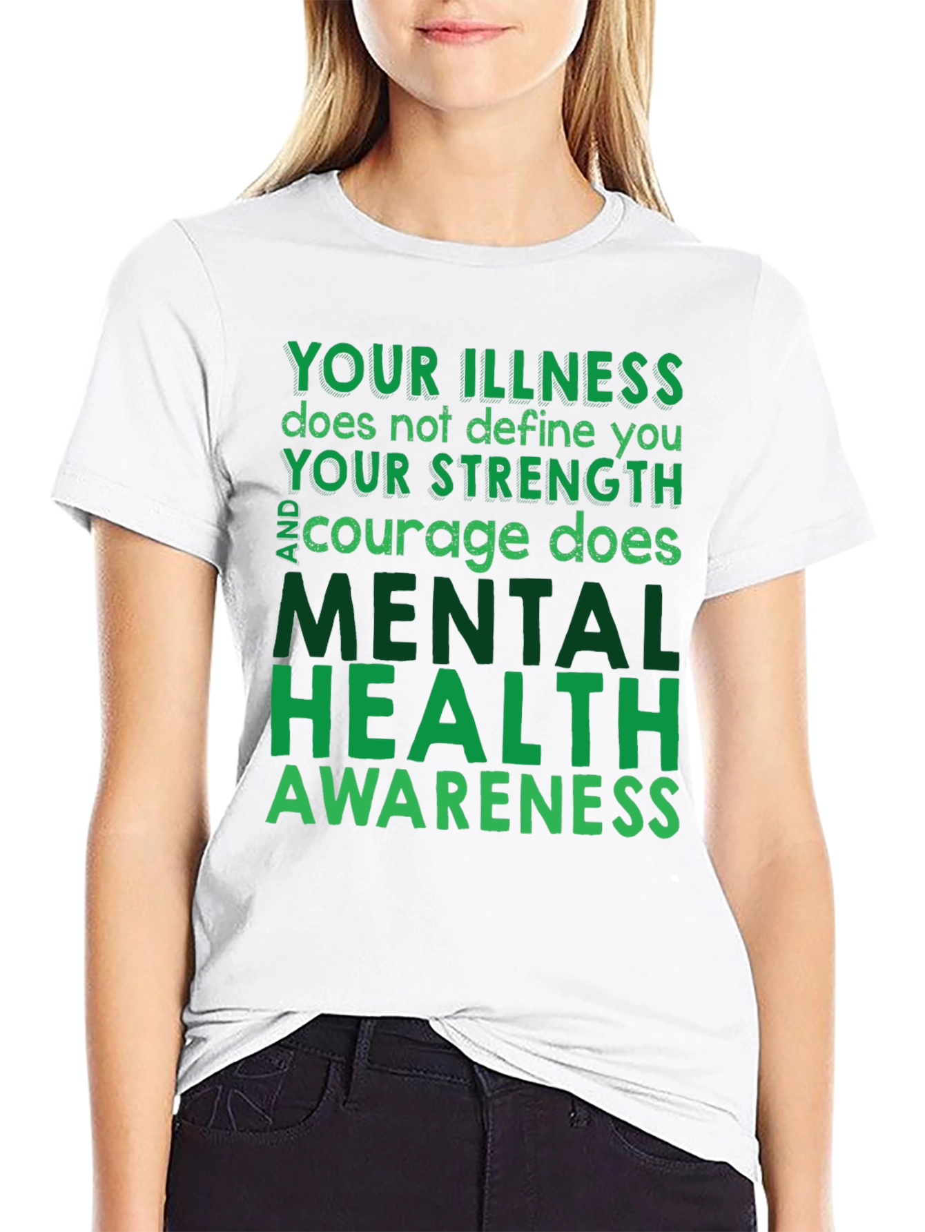 Mental Health Awareness T-Shirt - Inspirational Tee