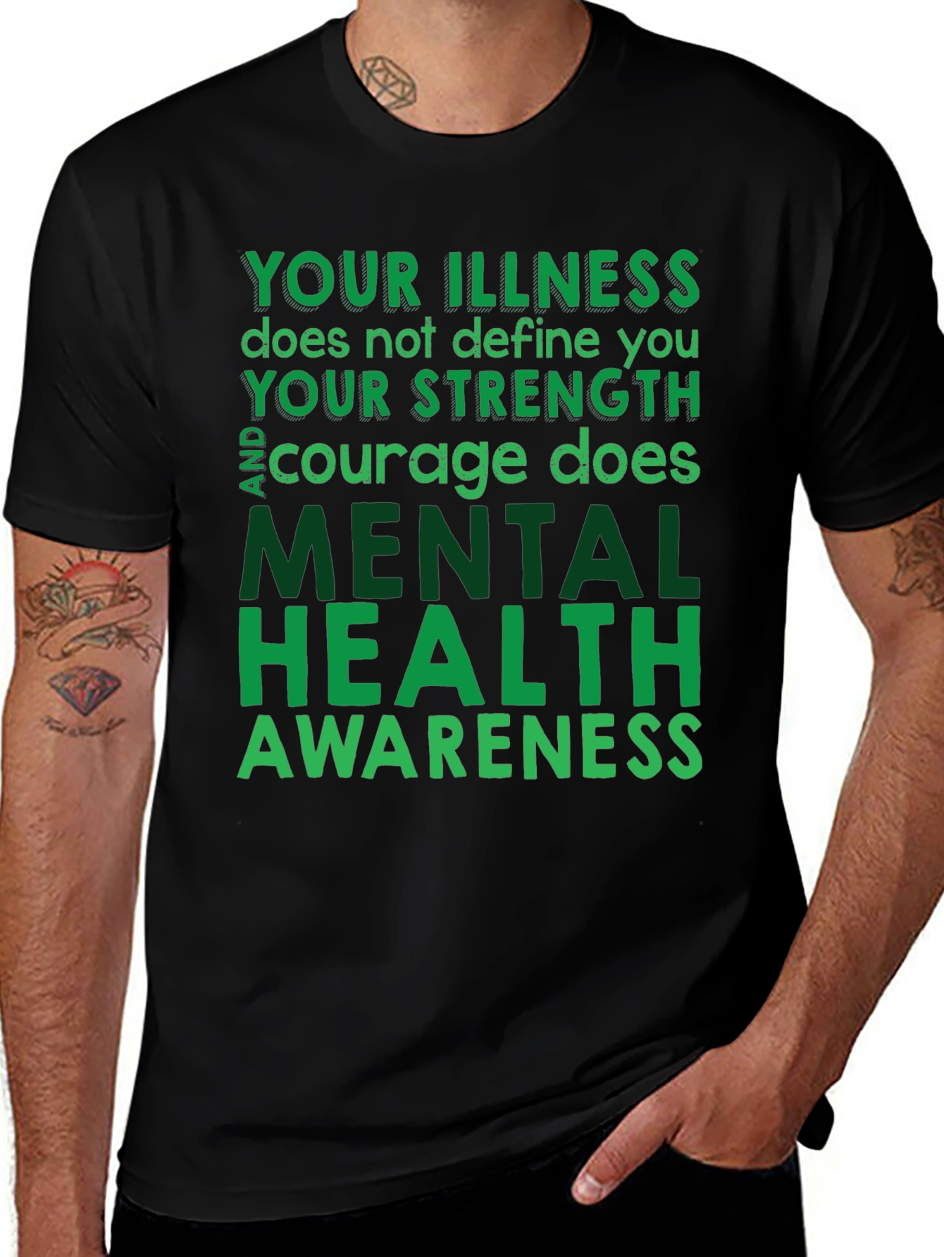 Mental Health Awareness T-Shirt - Inspirational Tee