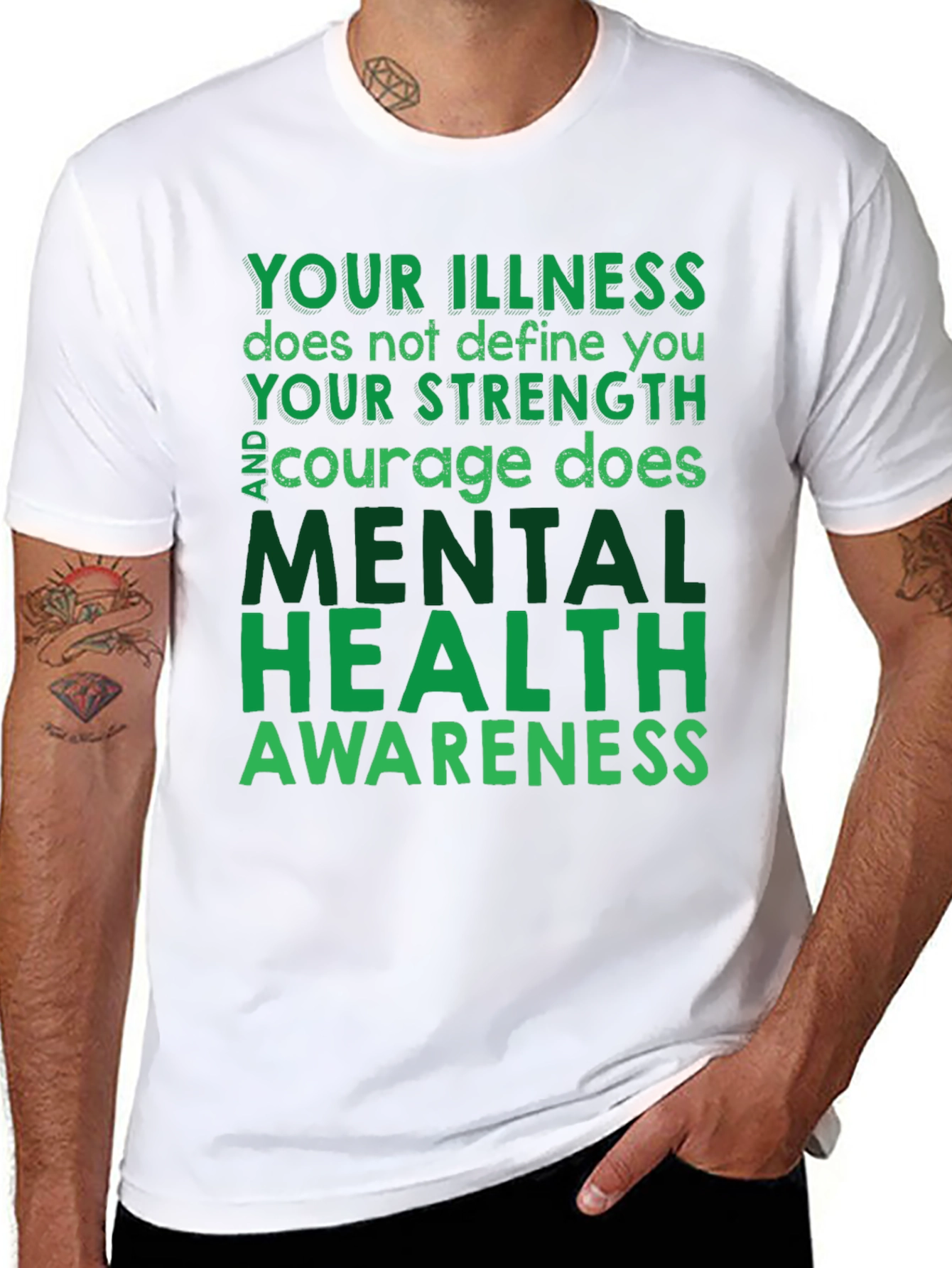 Mental Health Awareness T-Shirt - Inspirational Tee