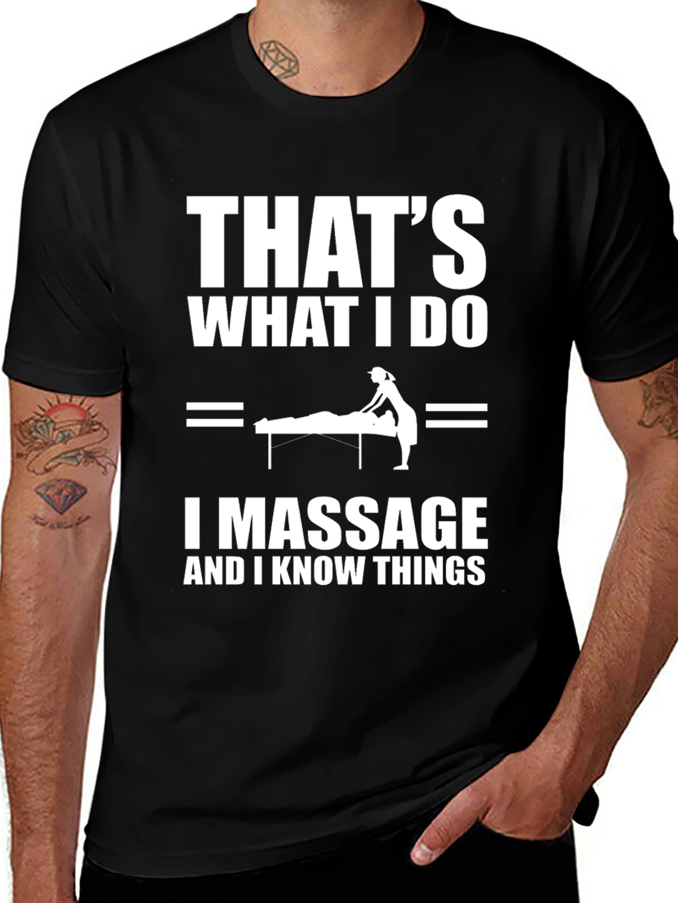Massage Therapist T-Shirt - Thats What I Do