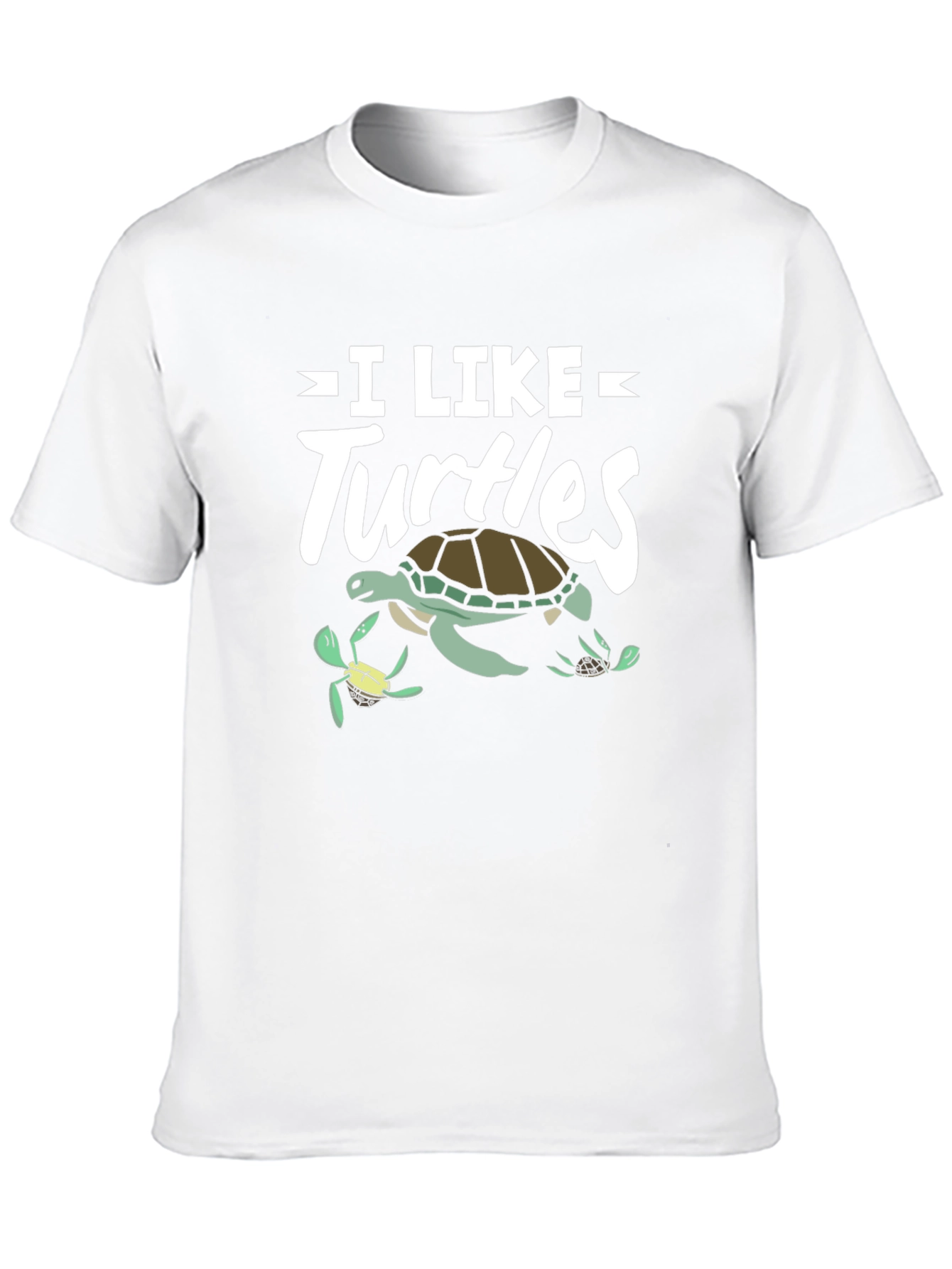 I Like Turtles T-Shirt Sea Turtle Graphic Tee
