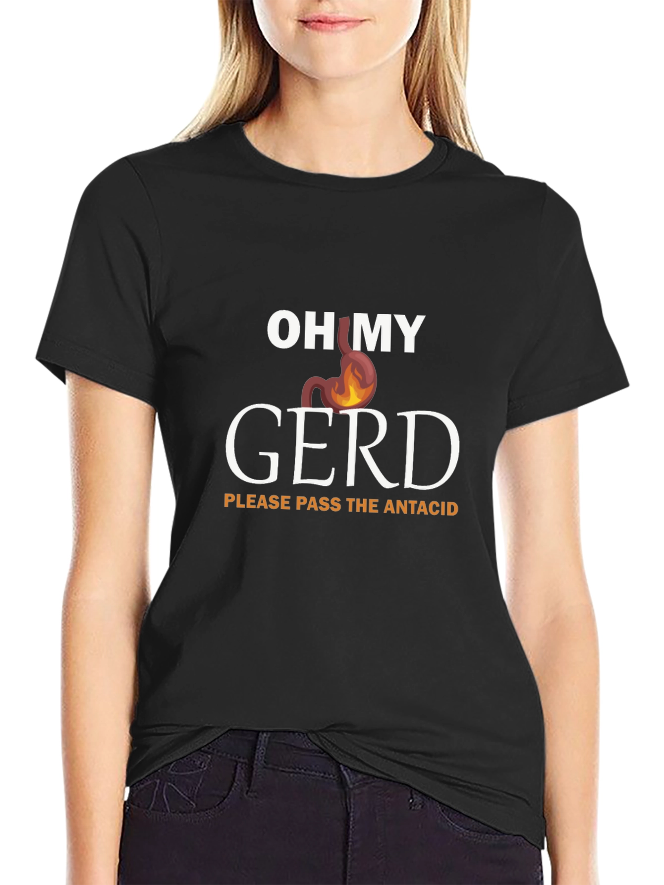Oh My GERD T-Shirt - Humor & Relief