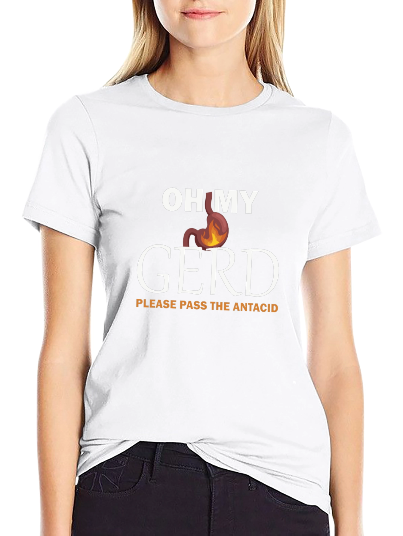 Oh My GERD T-Shirt - Humor & Relief