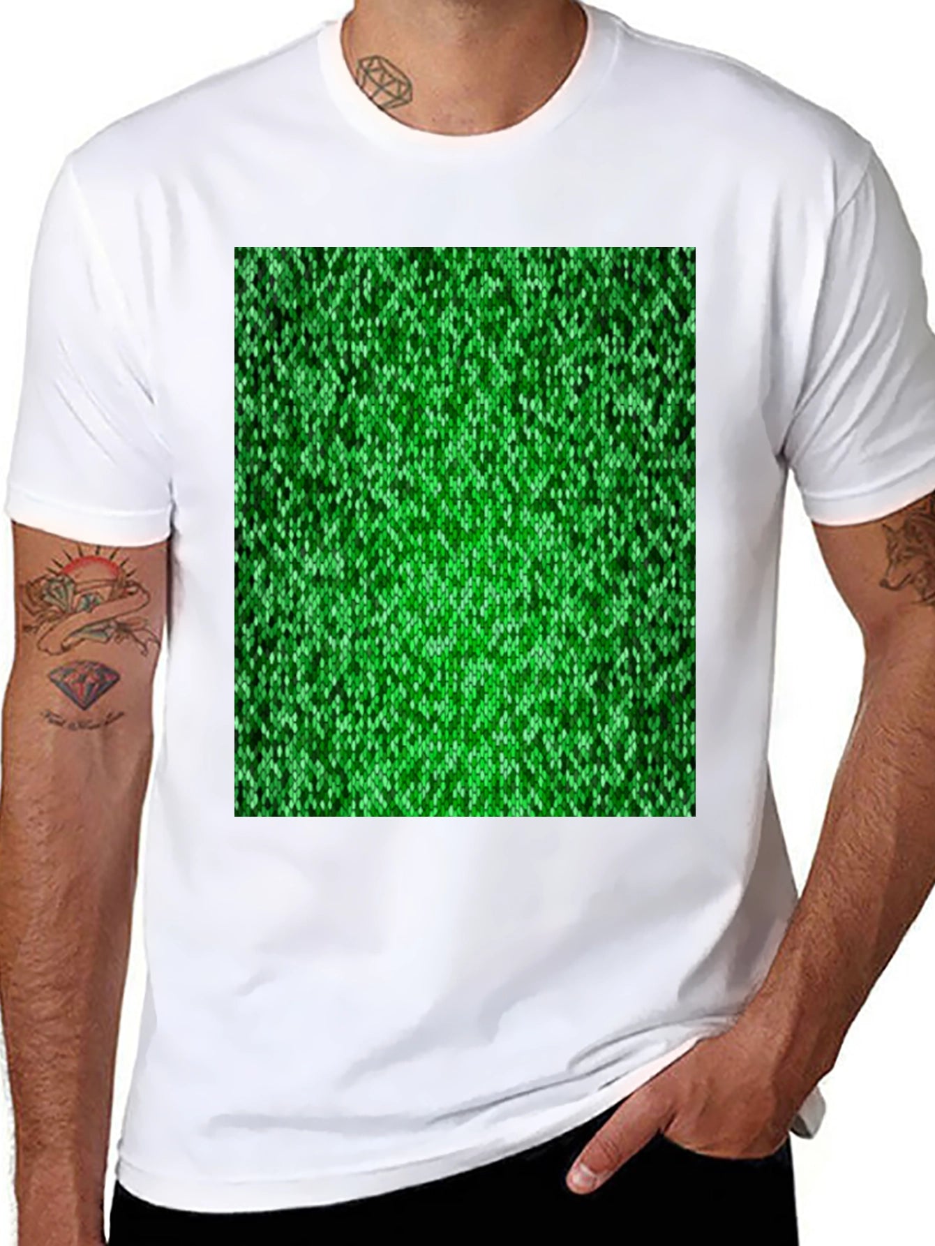 Green Matrix T-Shirt
