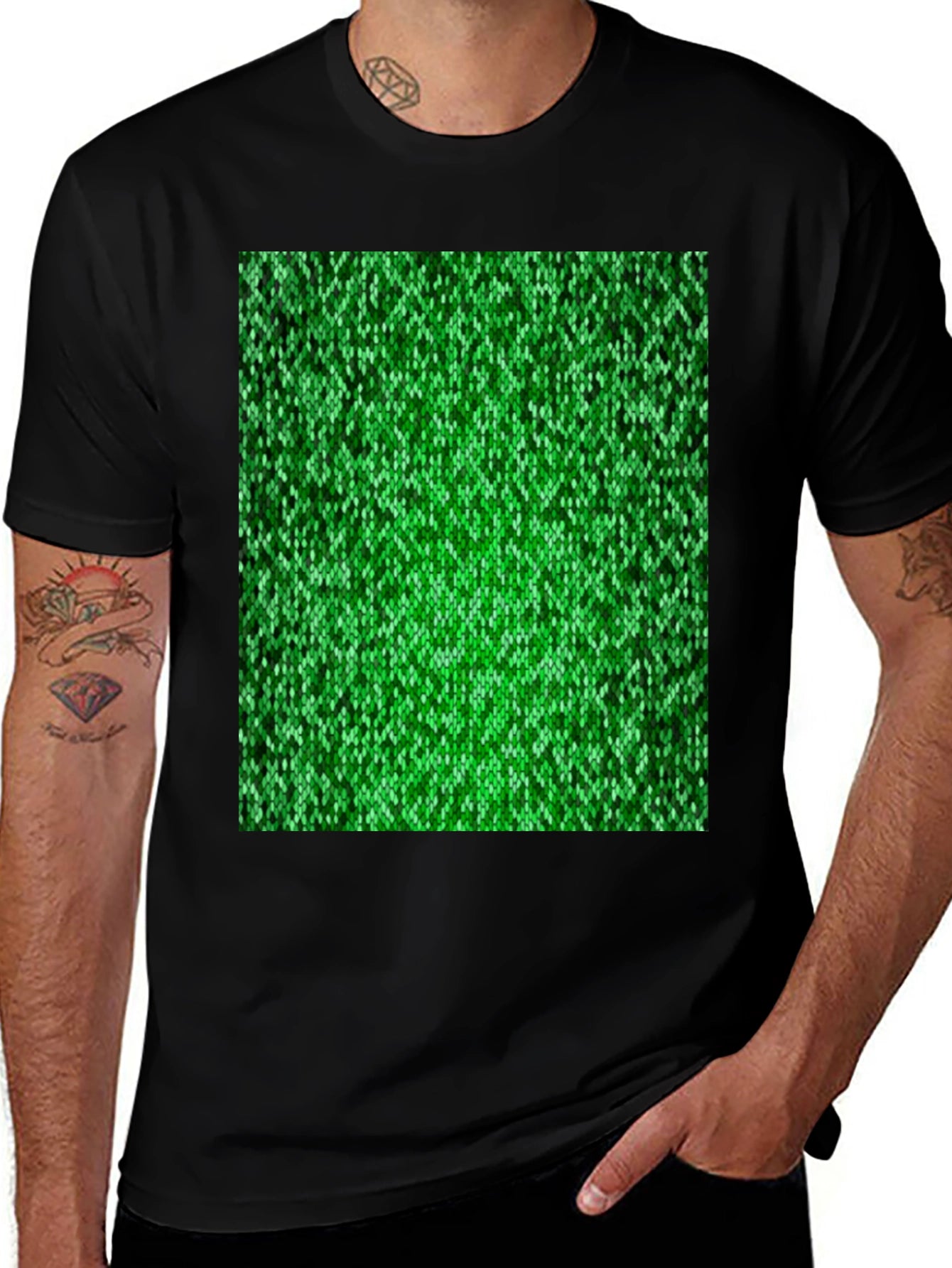 Green Matrix T-Shirt