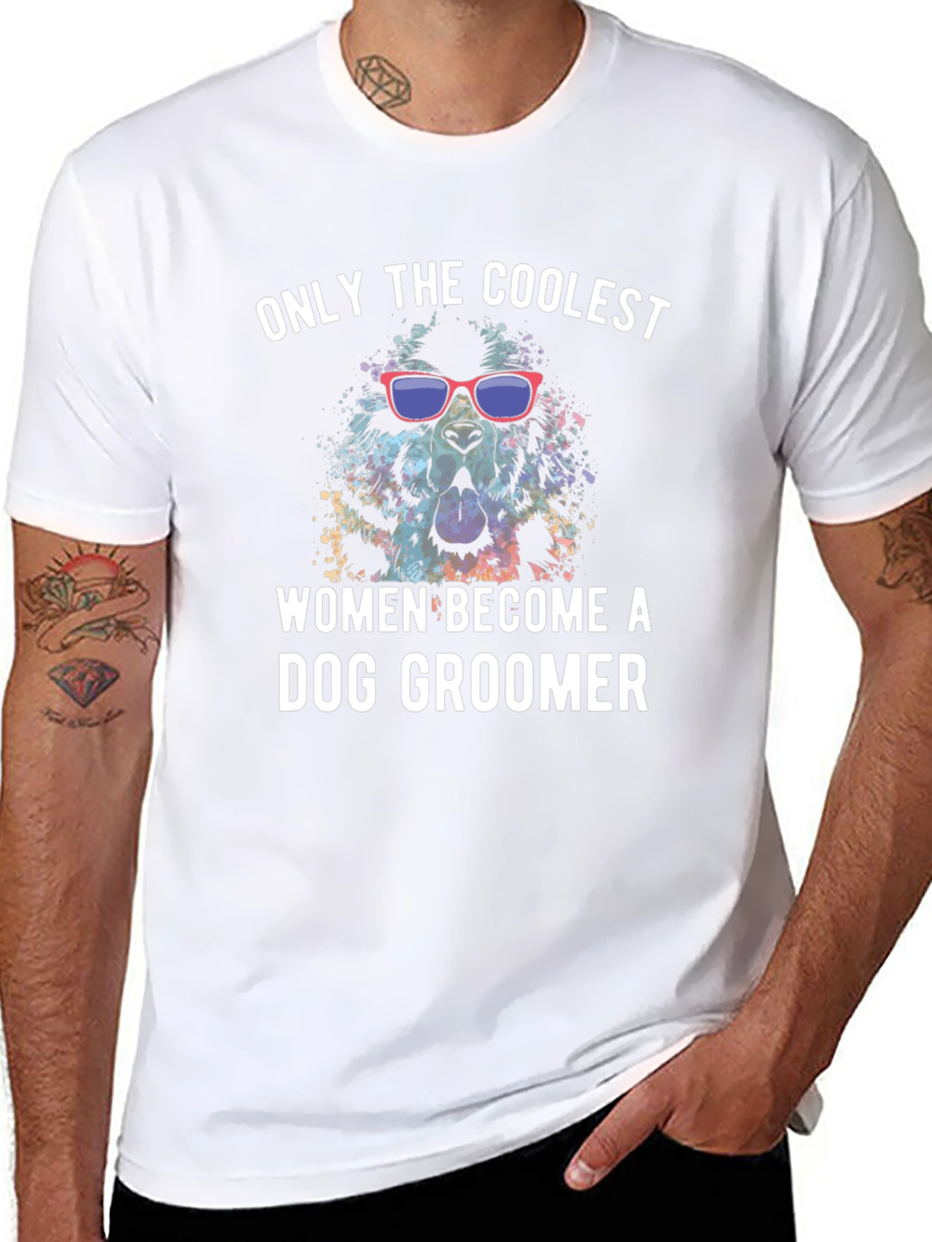 Cool Dog Groomer Tee - Unisex